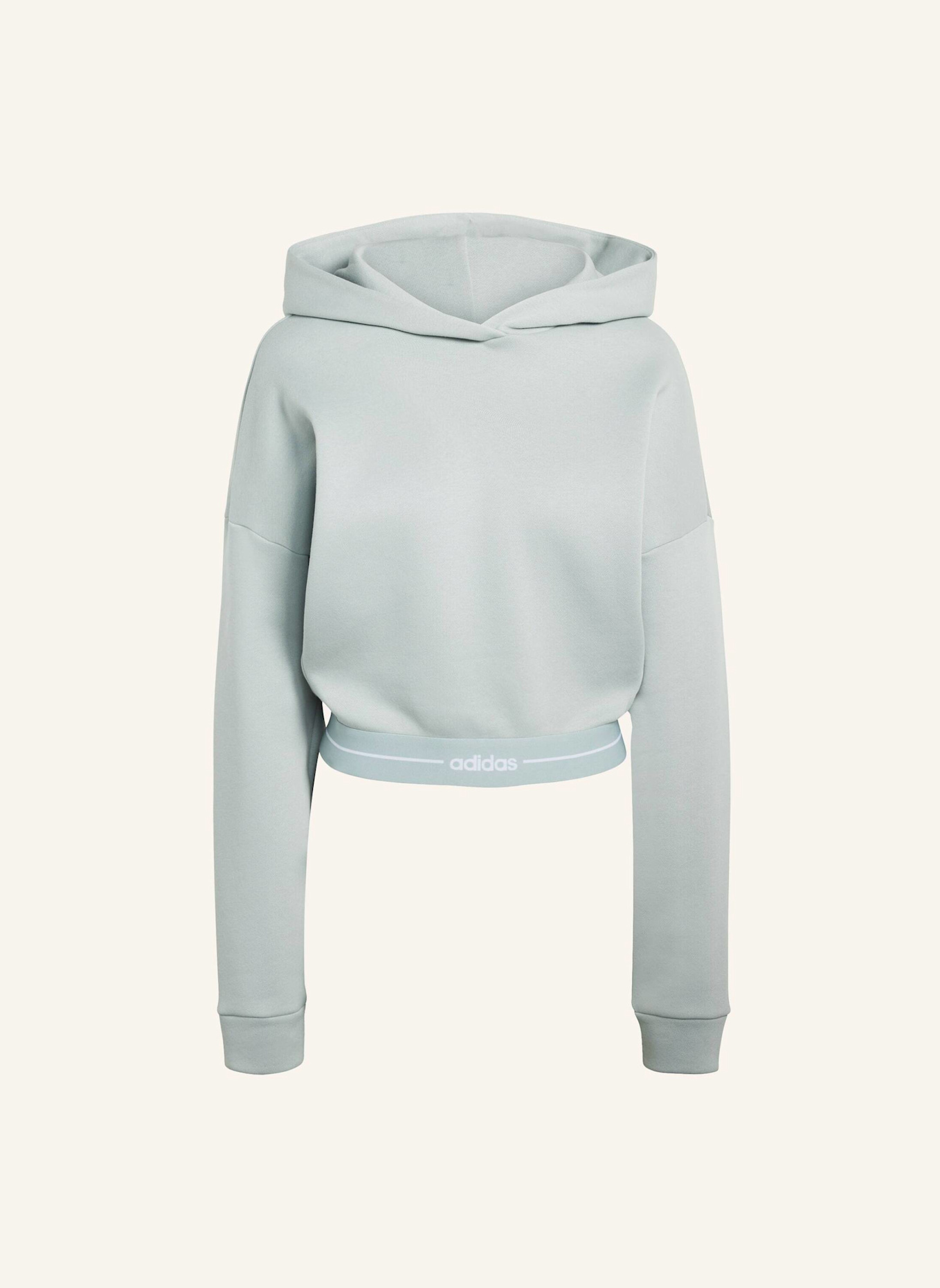 adidas HYPERGLAM CROPPED HOODIE: GRÜN
