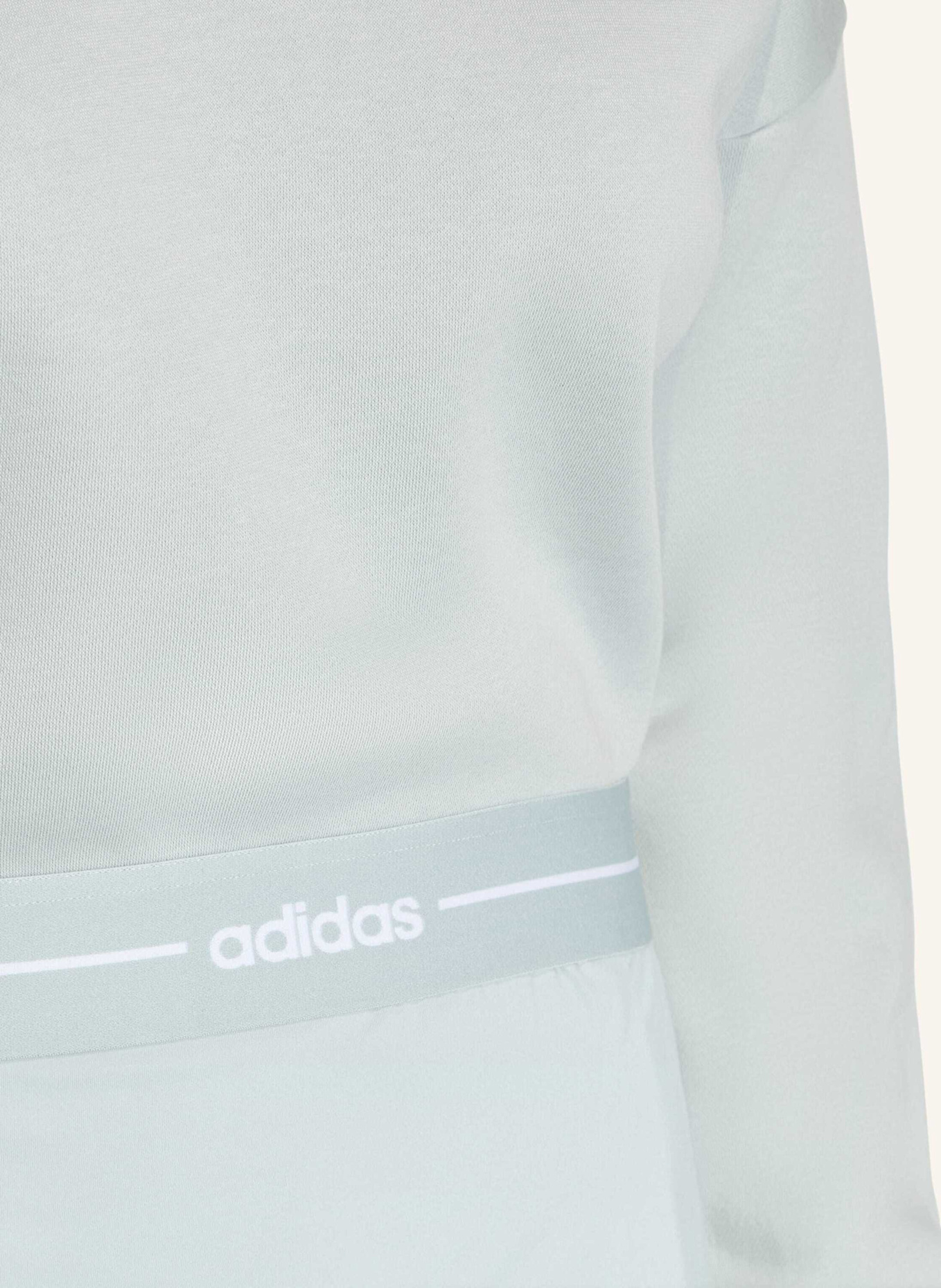 adidas HYPERGLAM CROPPED HOODIE: GRÜN