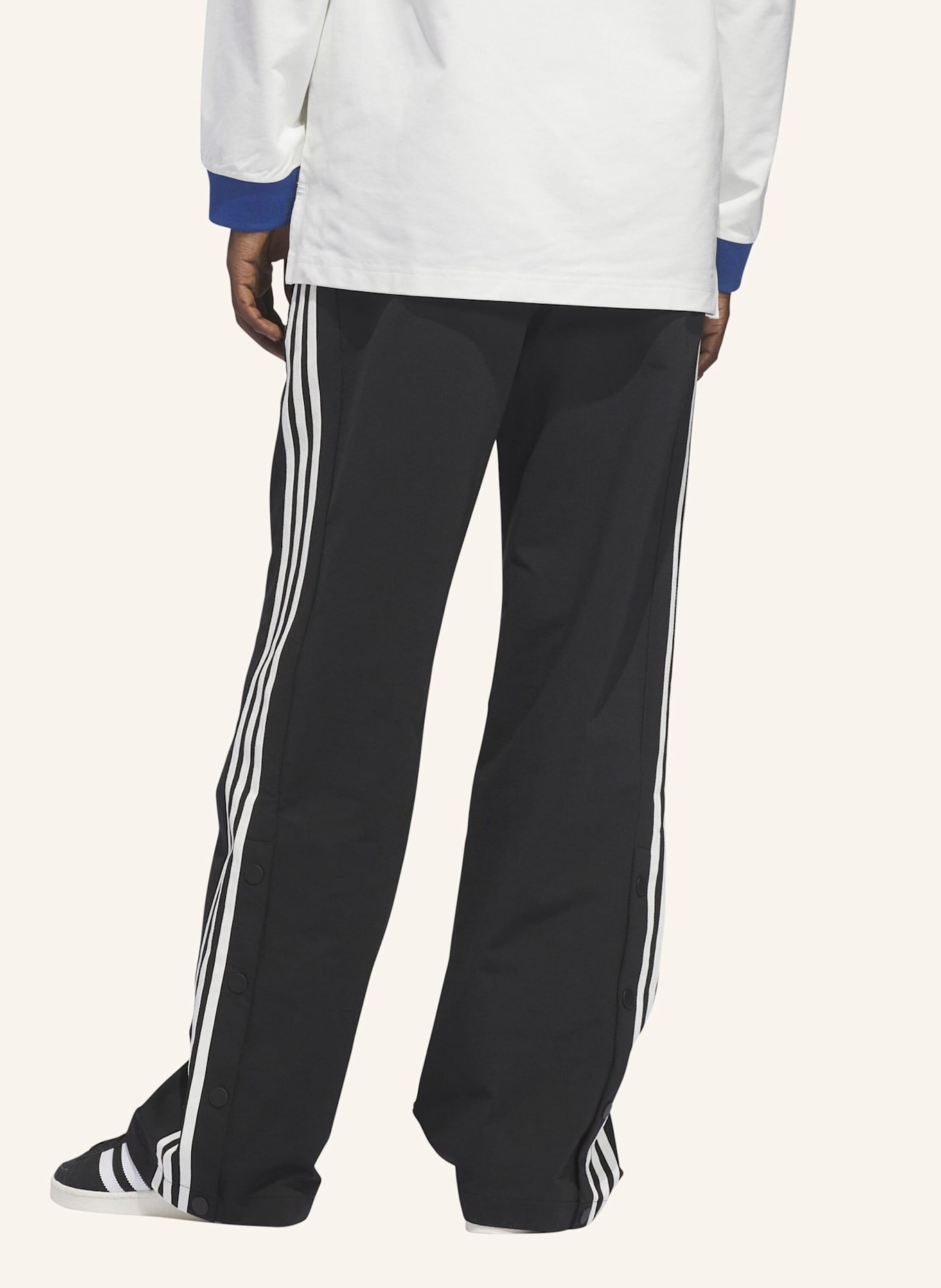 adidas Originals ORIGINAL BASKETBALL SNAP HOSE: SCHWARZ