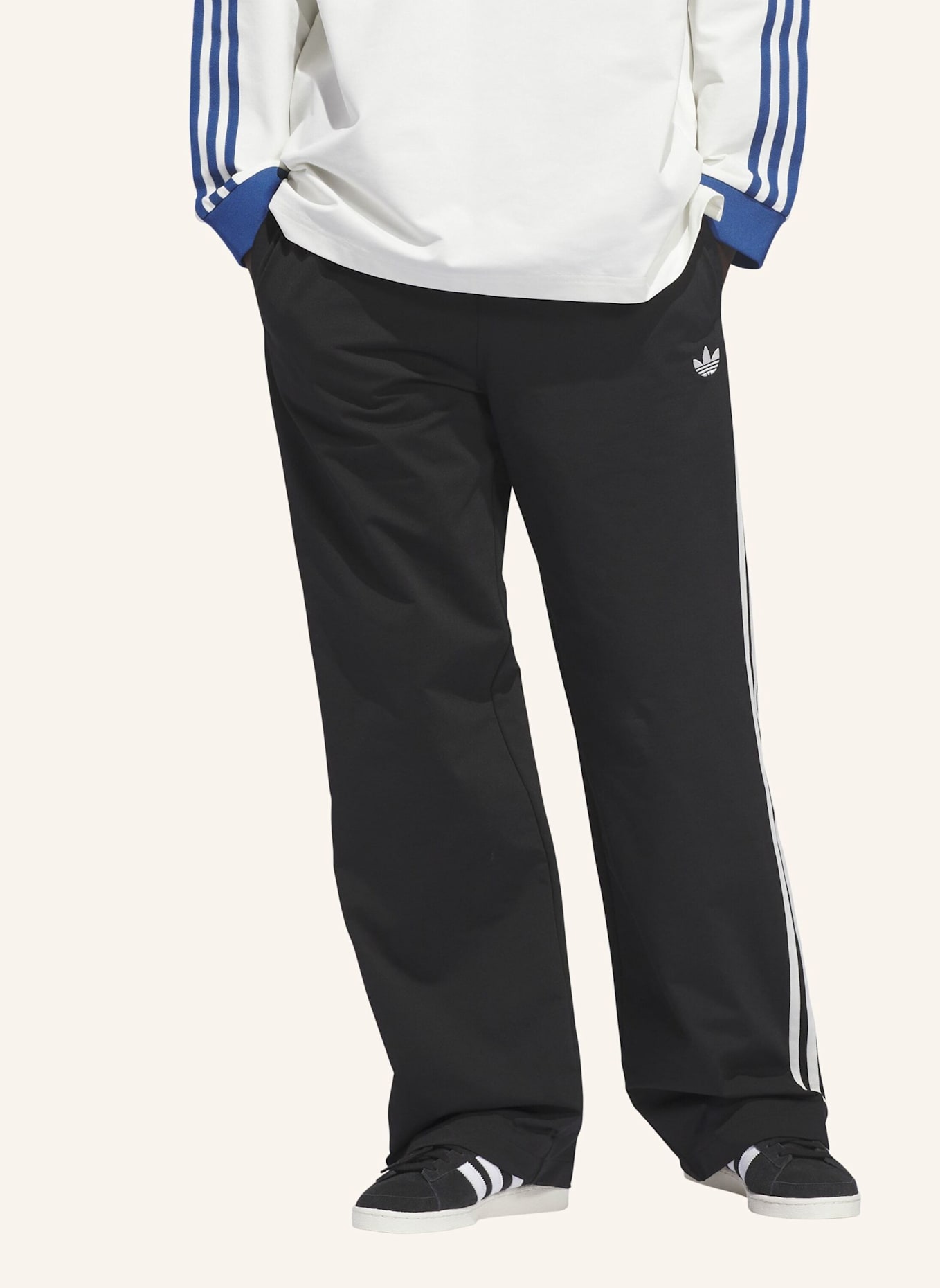 adidas Originals ORIGINAL BASKETBALL SNAP HOSE: SCHWARZ