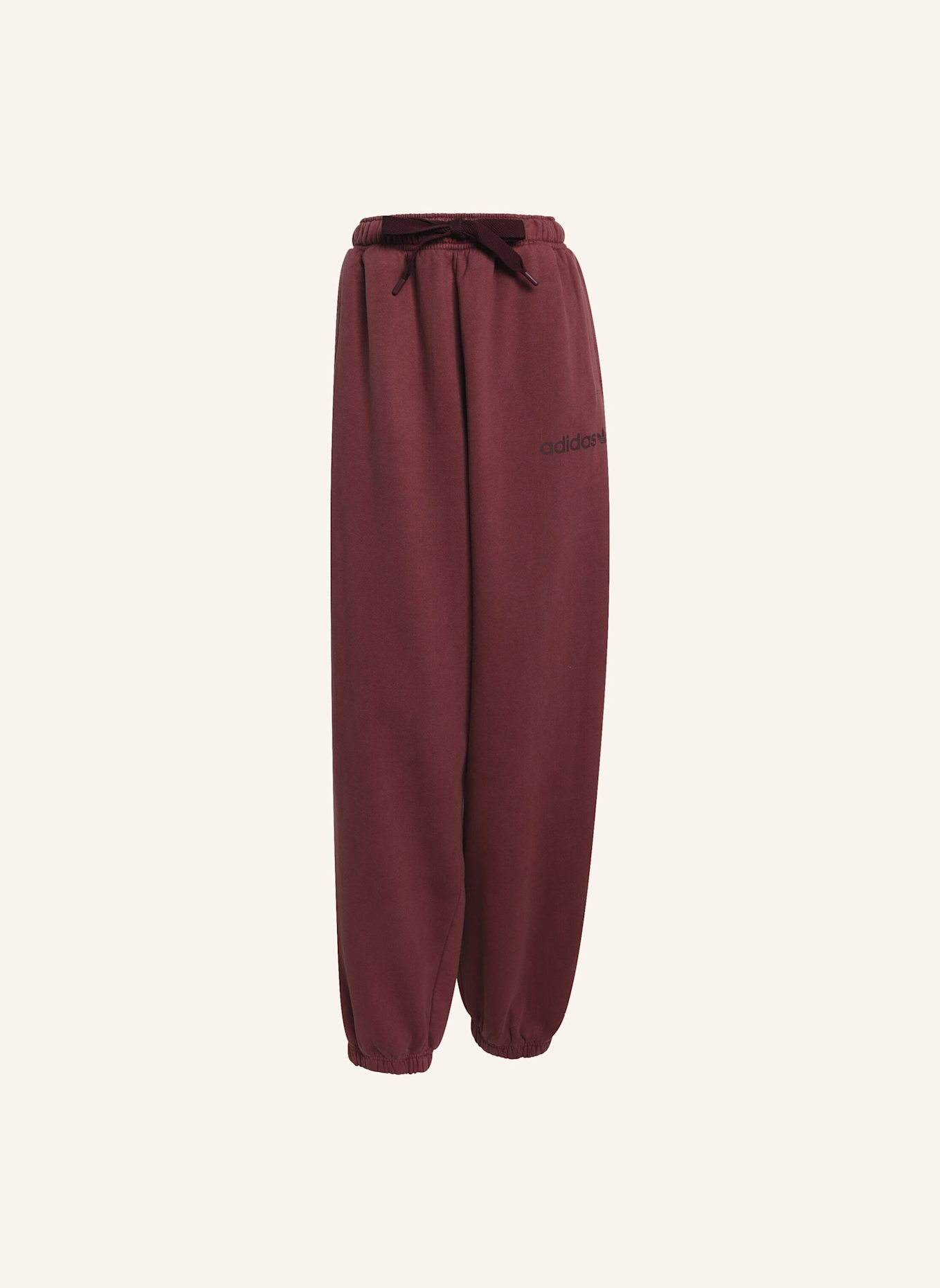 adidas Originals ESSENTIALS LINEAR BYFR JOGGINGHOSE (JAPAN JOGGINGHOSE+) IN WASHED-OPTIK: ROT