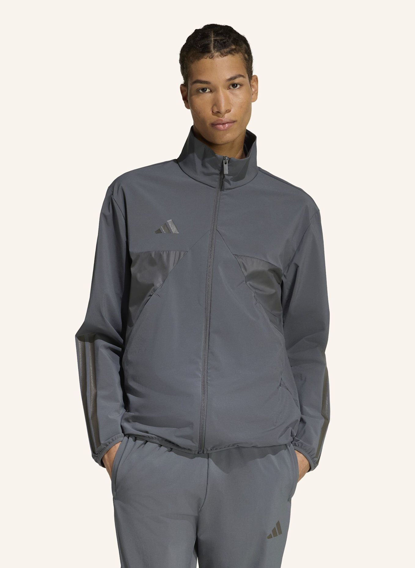 adidas HOUSE OF TIRO TRACK TOP: GRAU