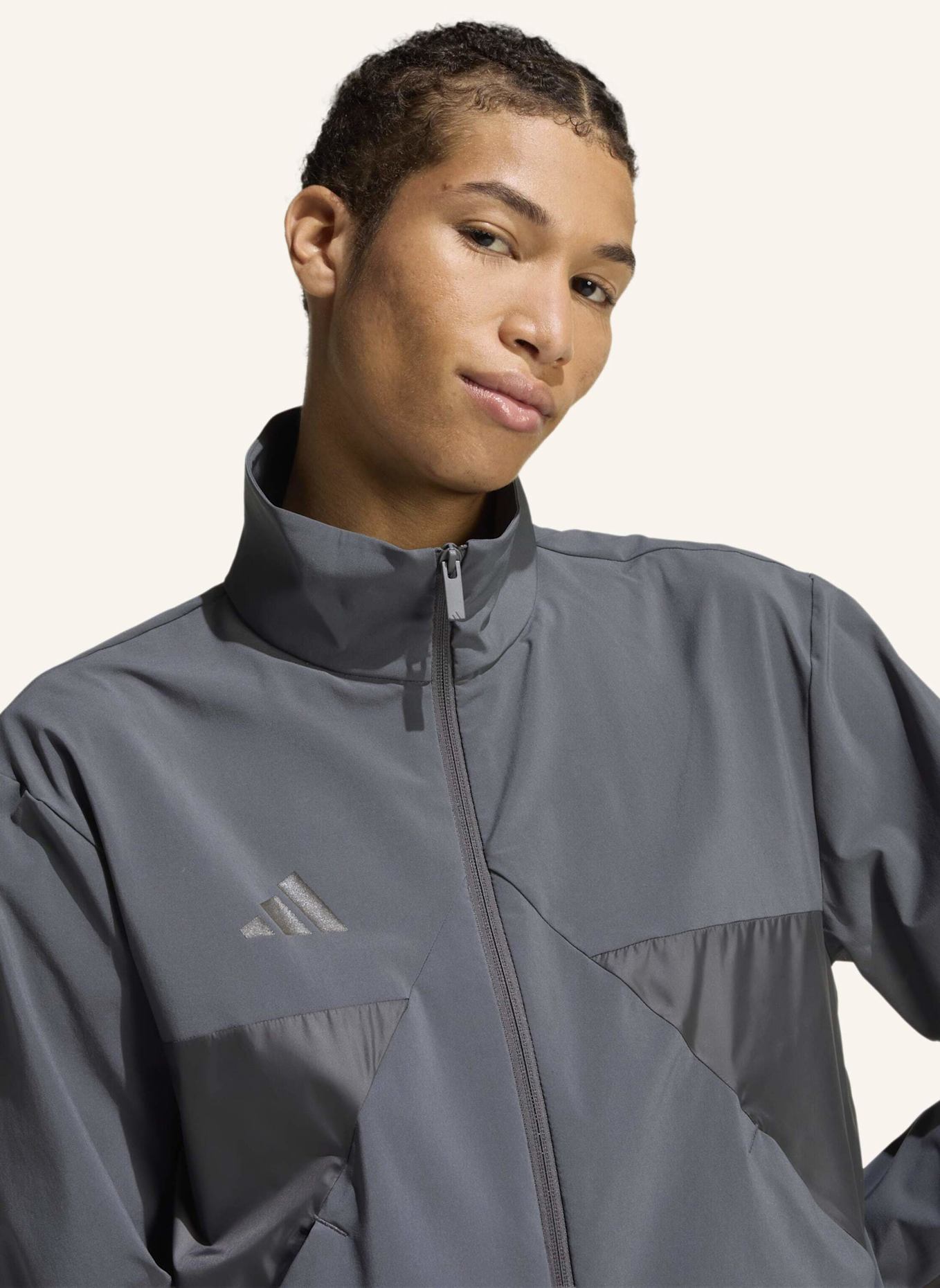 adidas HOUSE OF TIRO TRACK TOP: GRAU