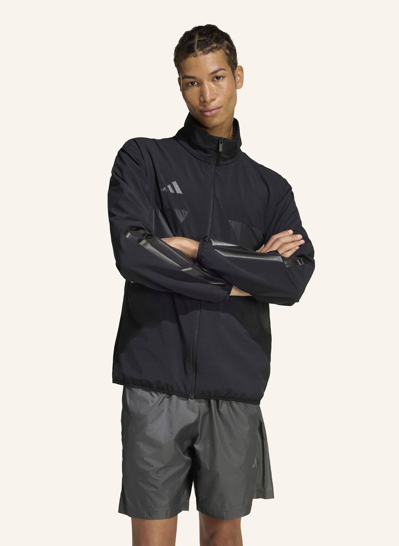 adidas HOUSE OF TIRO TRACK TOP: SCHWARZ