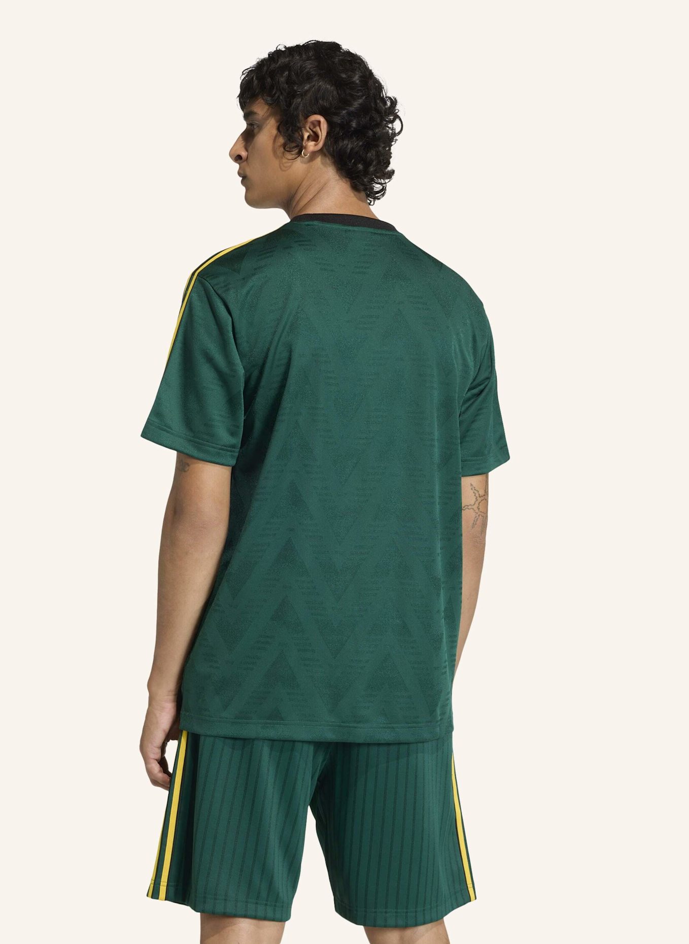 adidas Originals BRUISED BANANA JACQUARD JERSEY: GRÜN