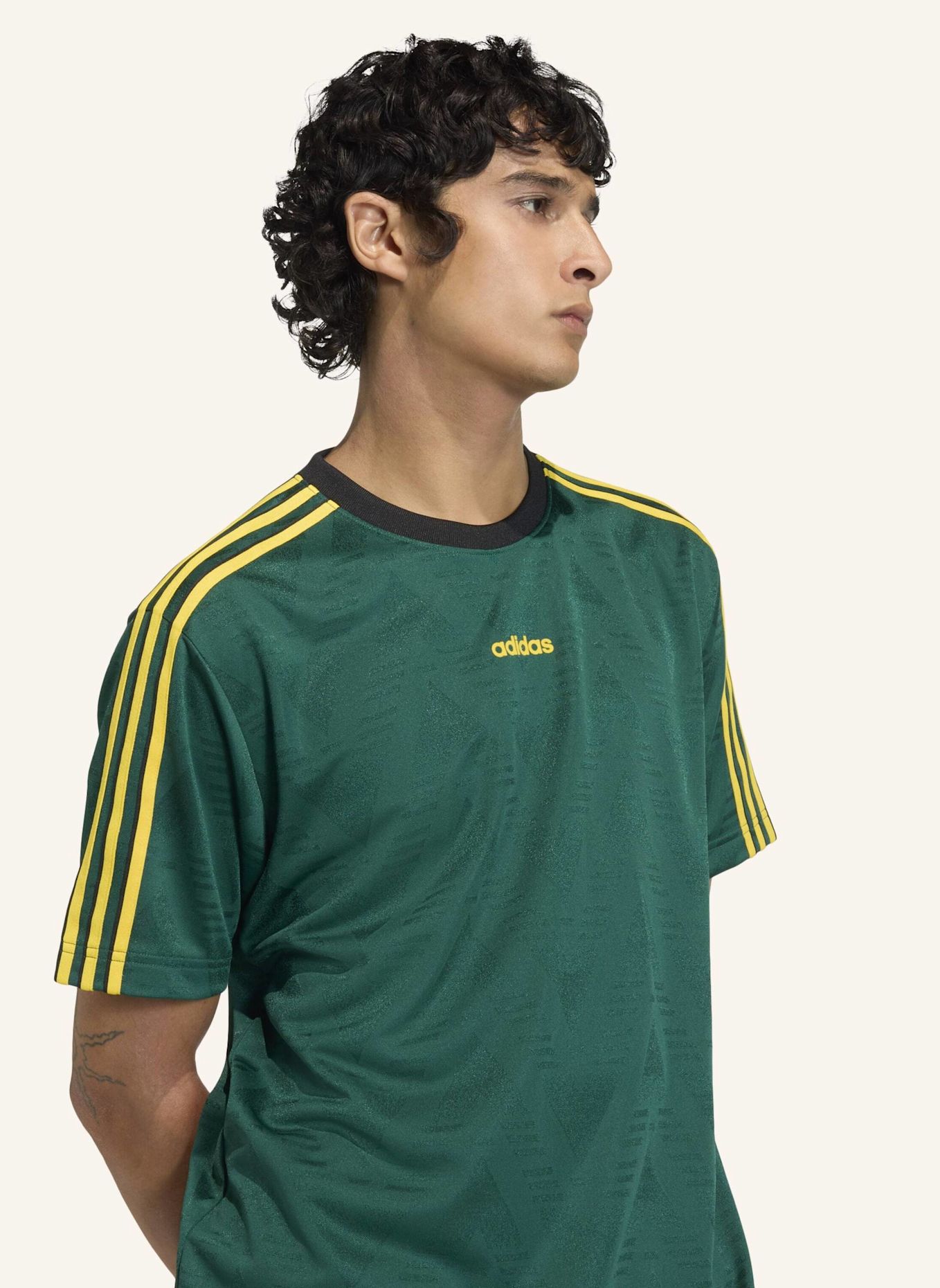 adidas Originals BRUISED BANANA JACQUARD JERSEY: GRÜN