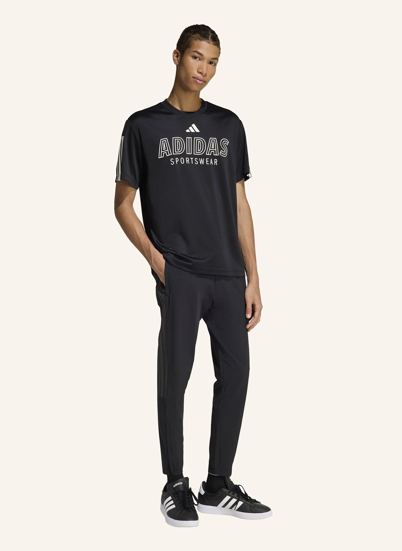 adidas HOUSE OF TIRO HOSE: SCHWARZ