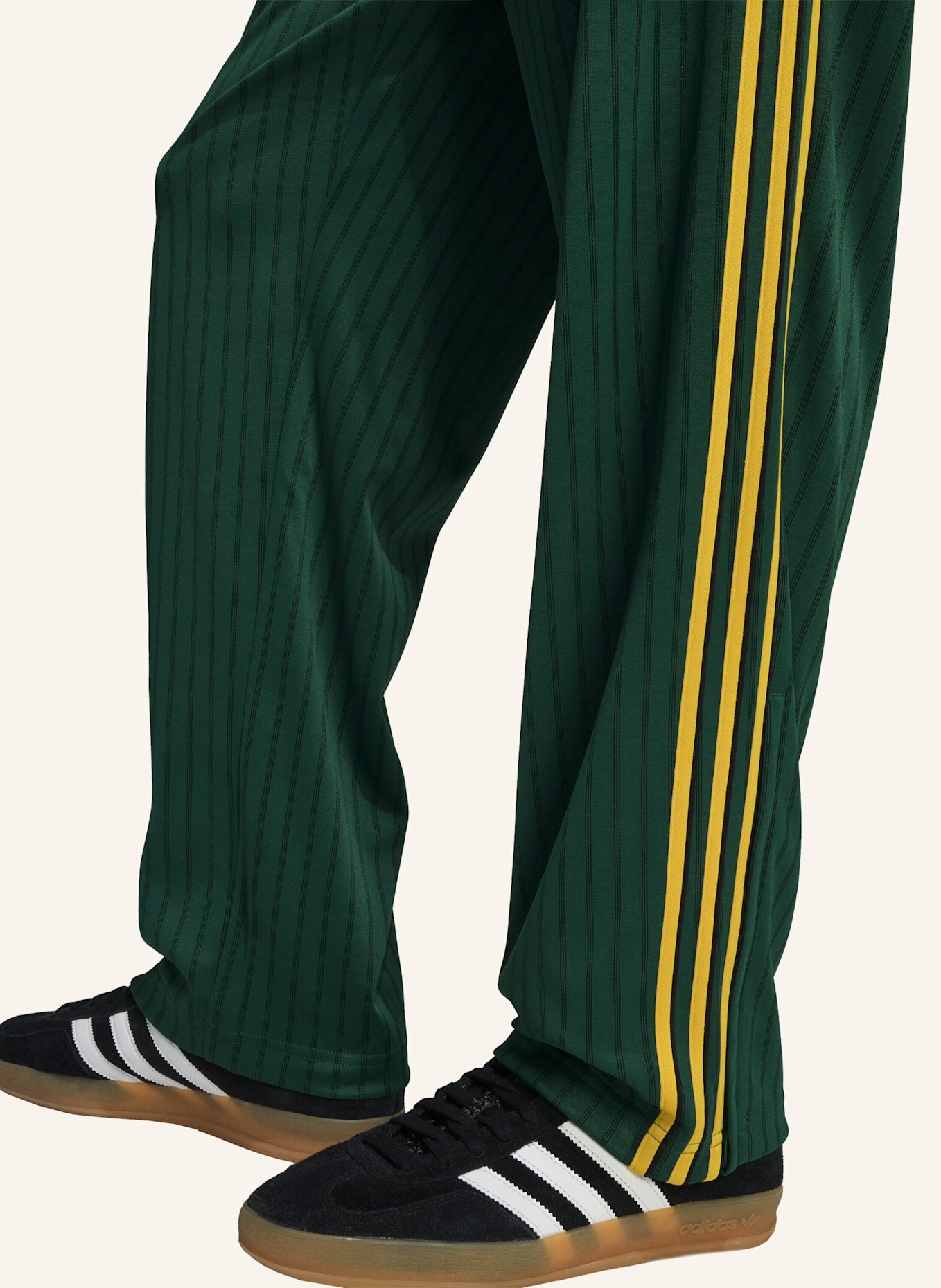 adidas Originals FIREBIRD LOOSE PINSTRIPES TRAININGSHOSE: GRÜN