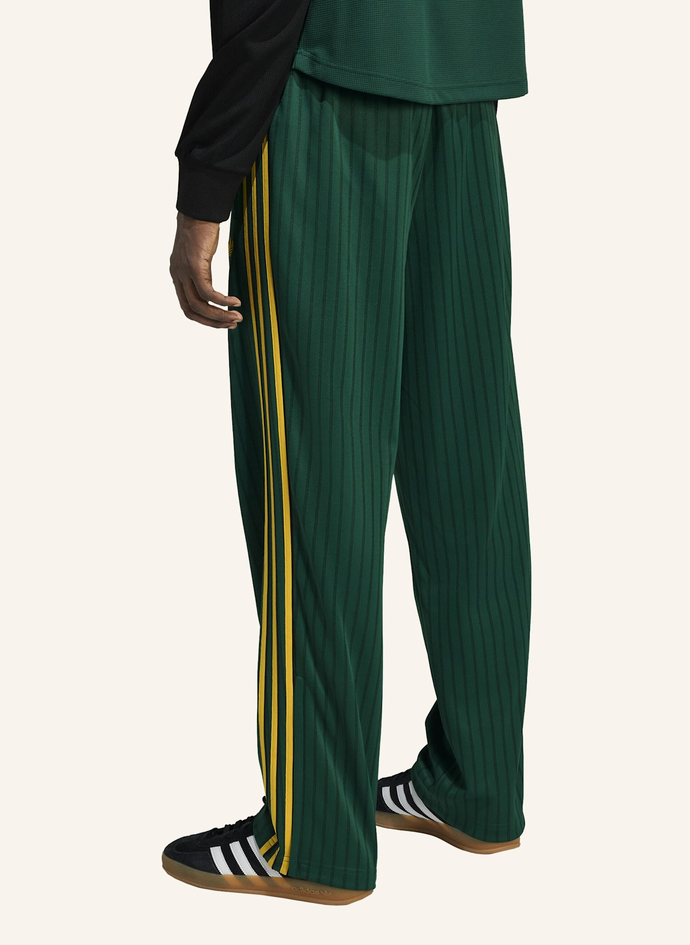 adidas Originals FIREBIRD LOOSE PINSTRIPES TRAININGSHOSE: GRÜN