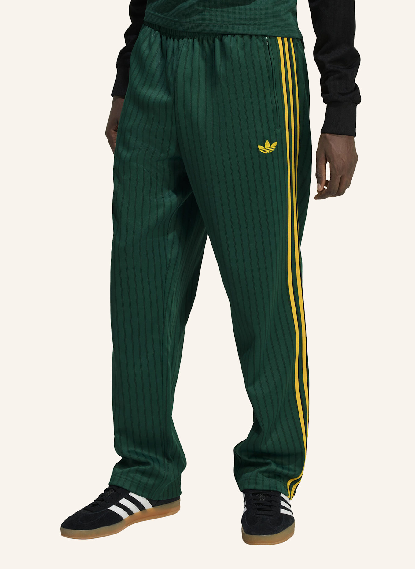 adidas Originals FIREBIRD LOOSE PINSTRIPES TRAININGSHOSE: GRÜN
