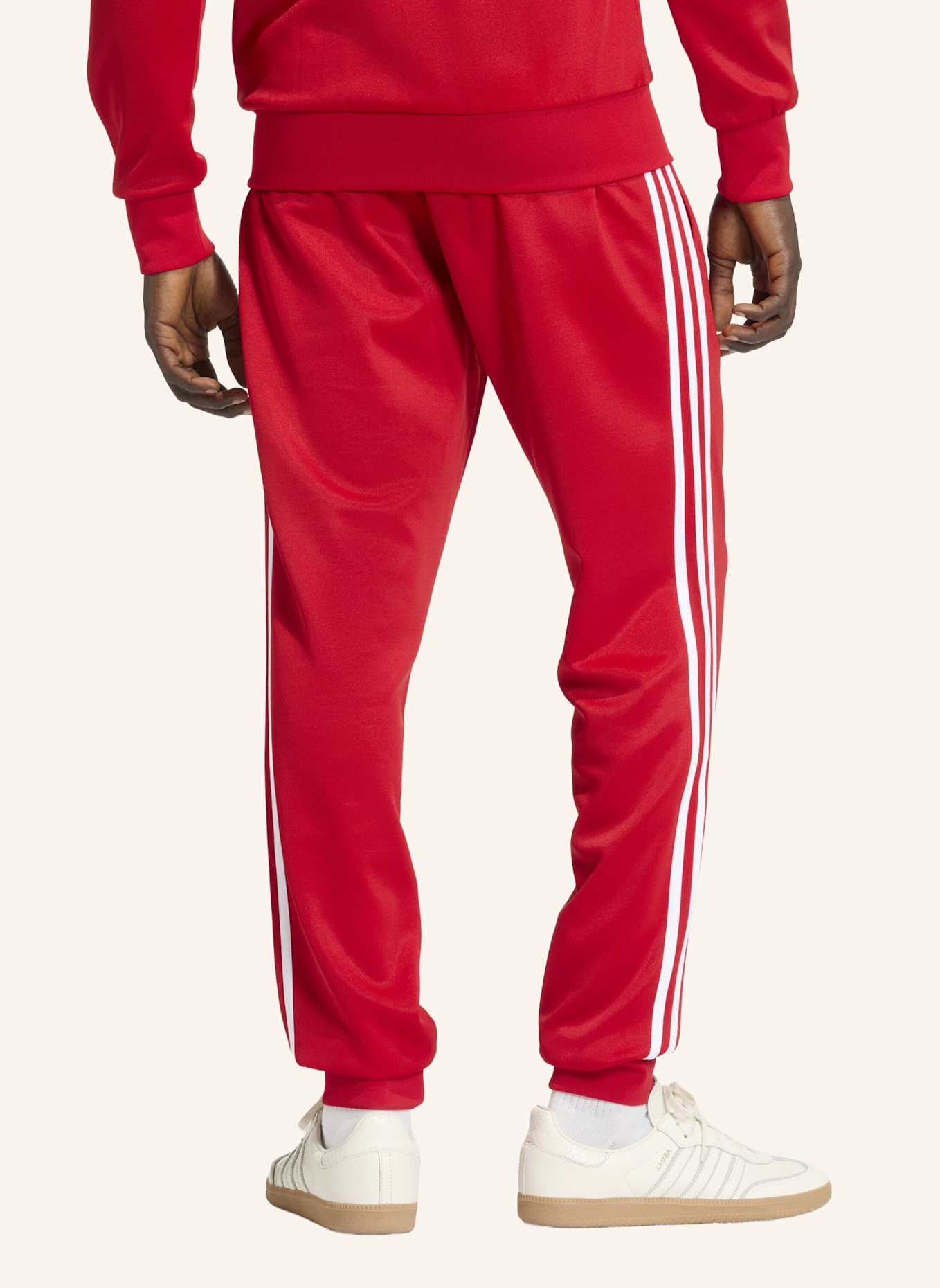 adidas Originals SST TRAININGSHOSE: ROT