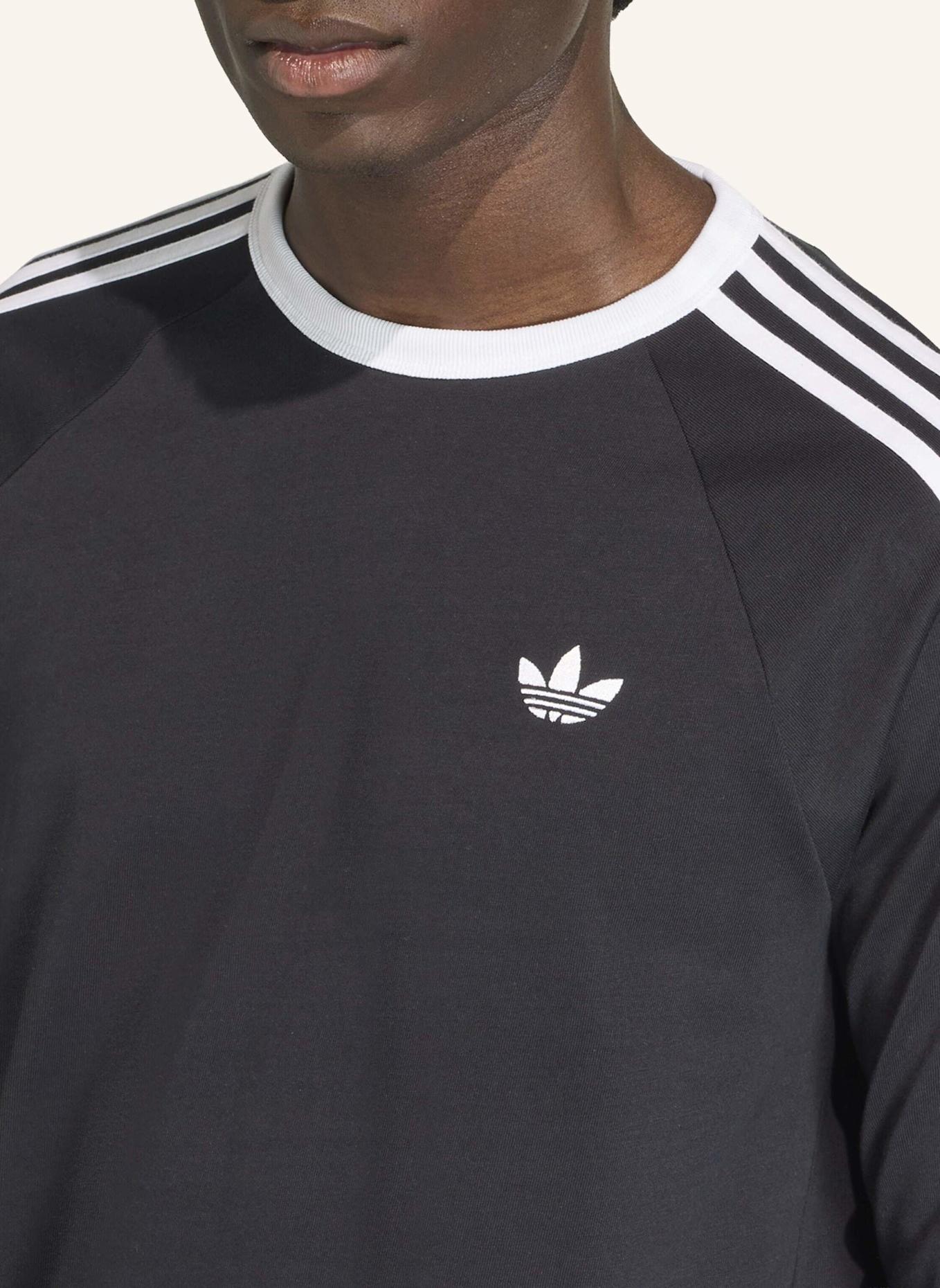 adidas Originals Longsleeve 3STREIFEN: SCHWARZ