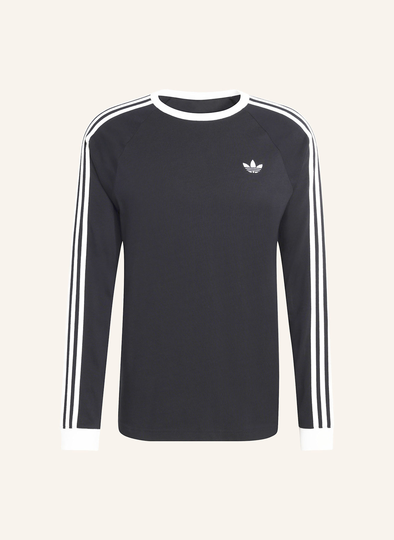 adidas Originals Longsleeve 3STREIFEN: SCHWARZ