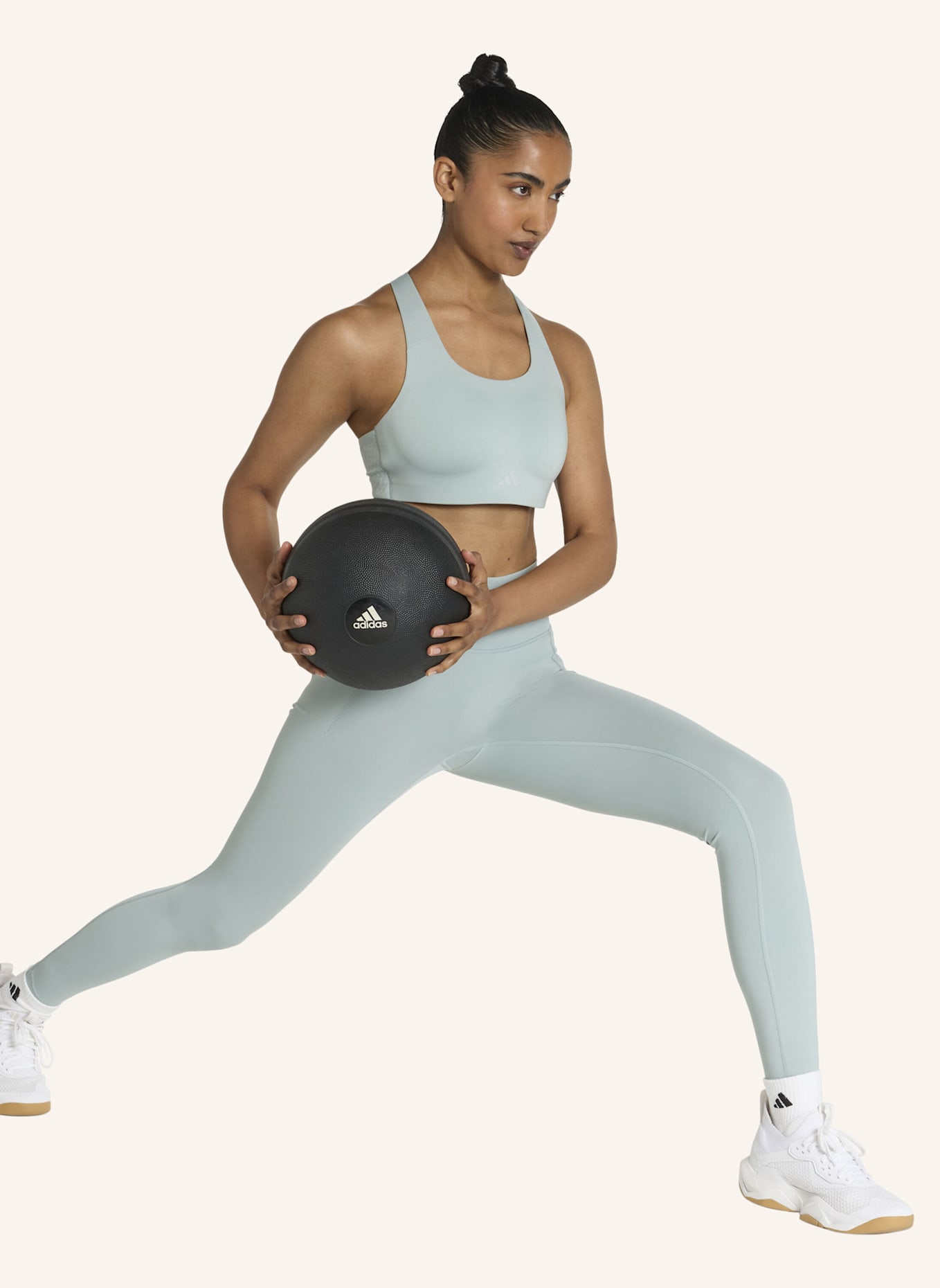 adidas Sport-BH OPTIME POWER: GRÜN