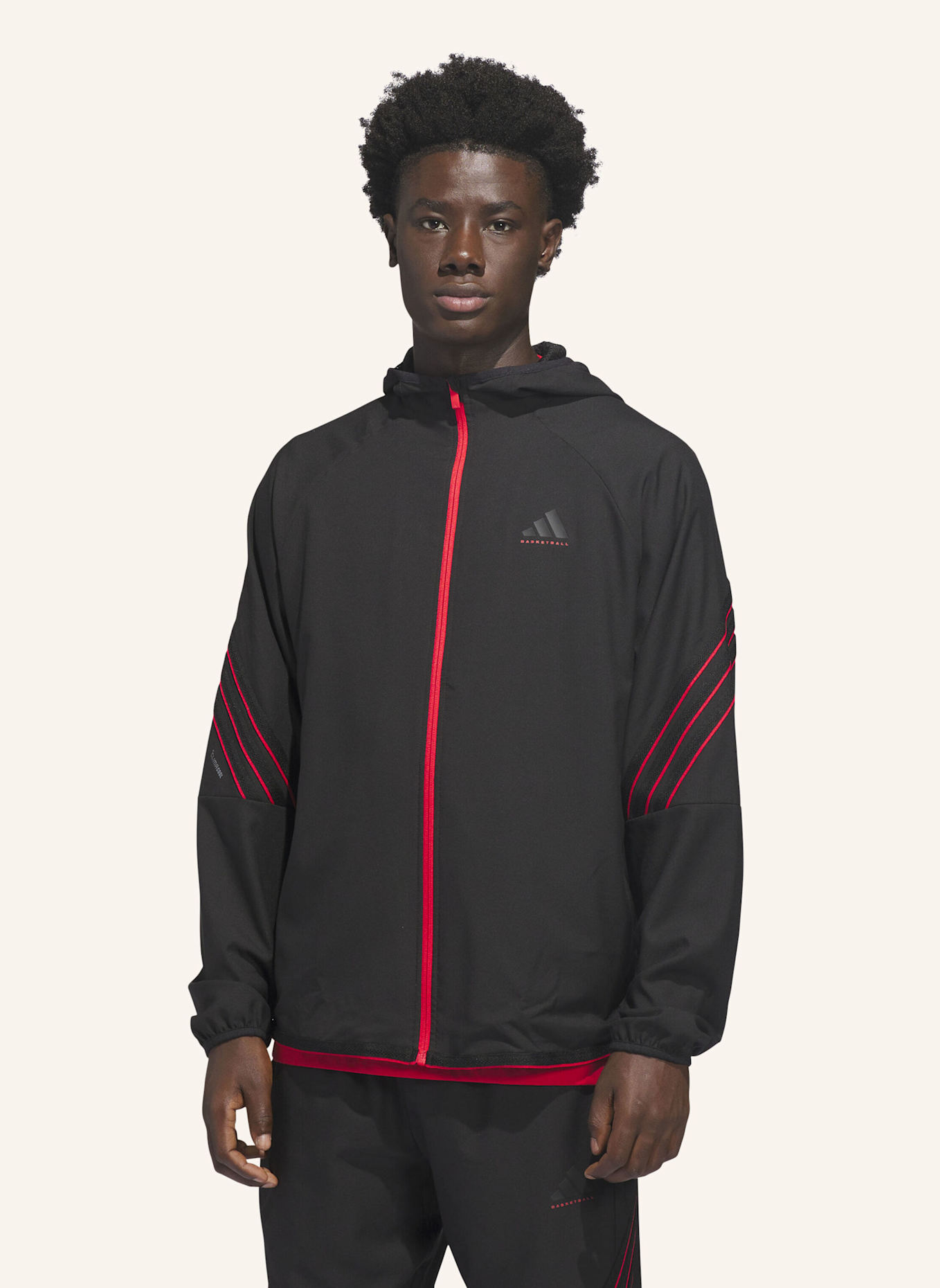 adidas ADIDAS CRAZY LITE JACKE: SCHWARZ