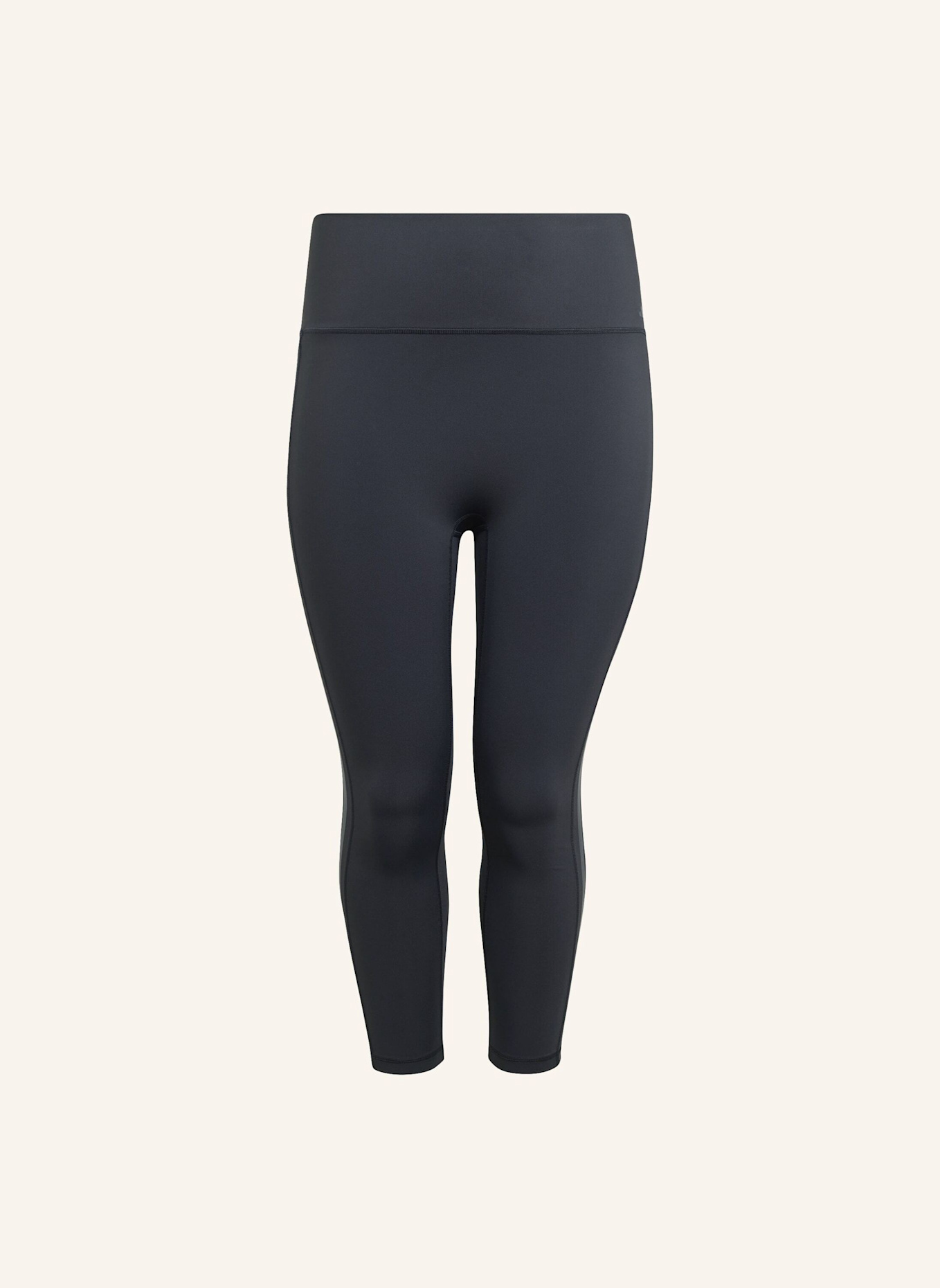 adidas OPTIME WORKOUT 3-STREIFEN 7/8 LEGGINGS – GROSSE GRÖSSEN: SCHWARZ