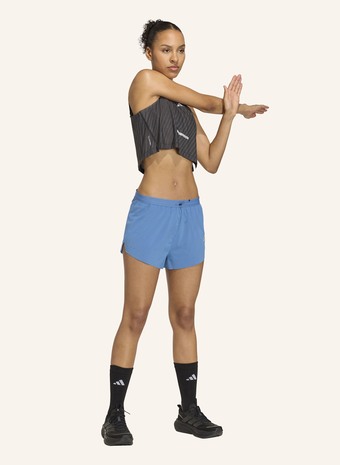 adidas ADI365 CLIMACOOL+ 2 POCKET SHORTS: BLAU