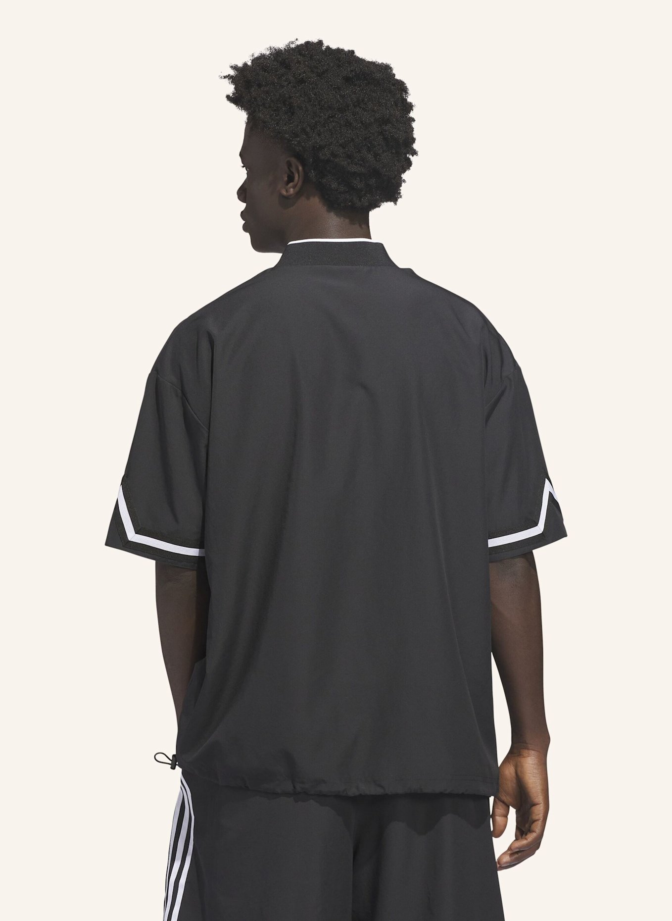 adidas Originals ORIGINALS BASKETBALL STAR WARM UP OBERTEIL: SCHWARZ