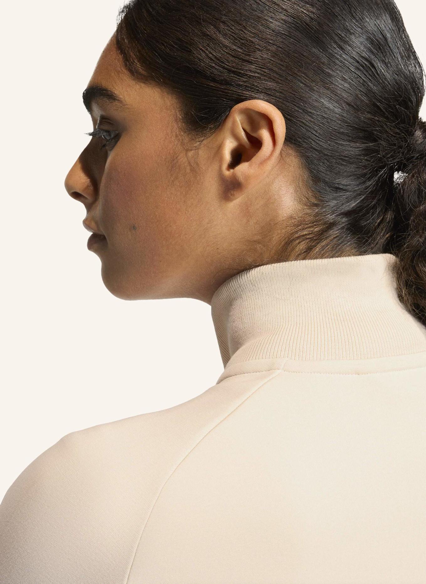 adidas Sweatjacke SOFT LUX: BEIGE