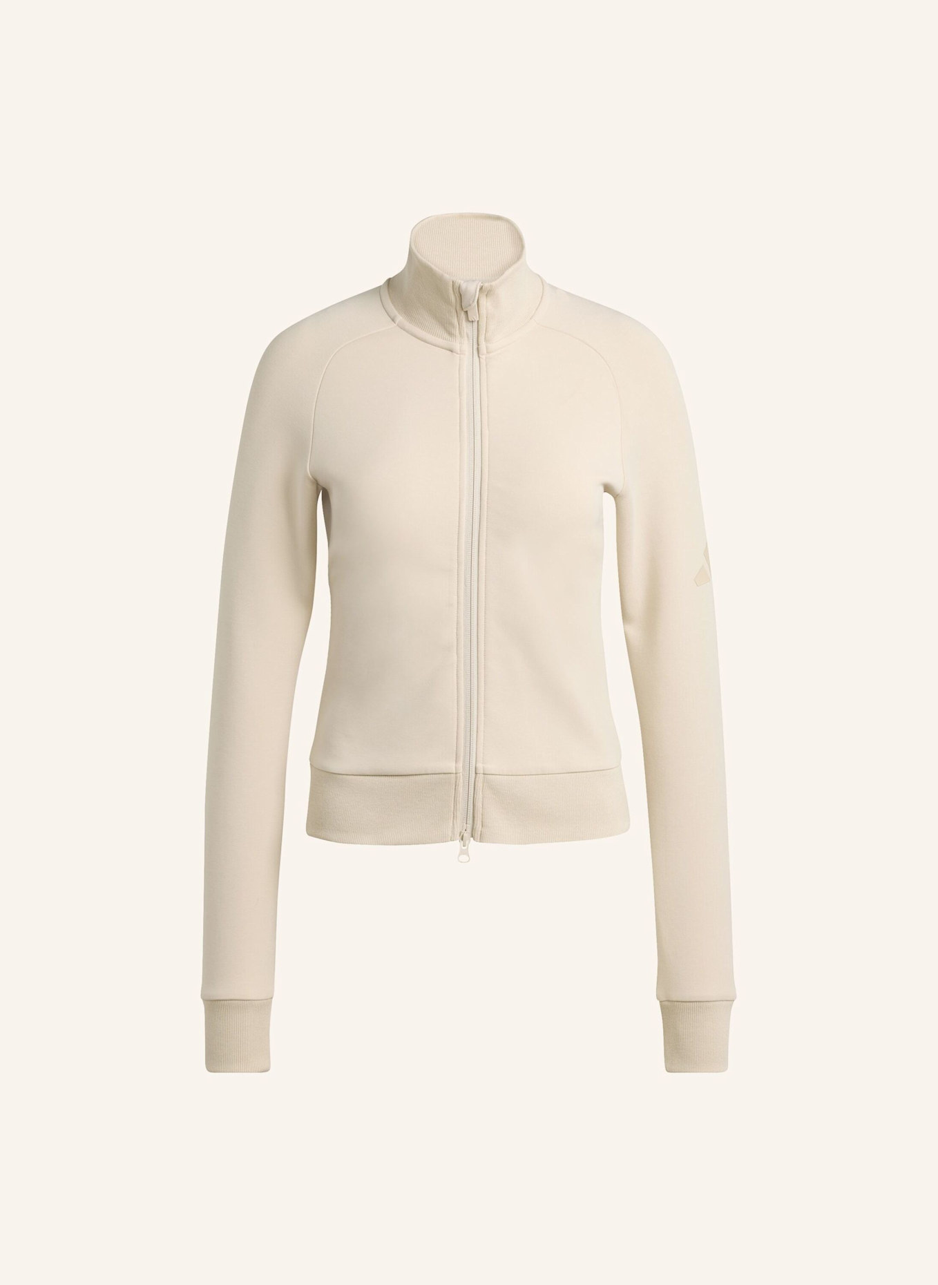 adidas Sweatjacke SOFT LUX: BEIGE