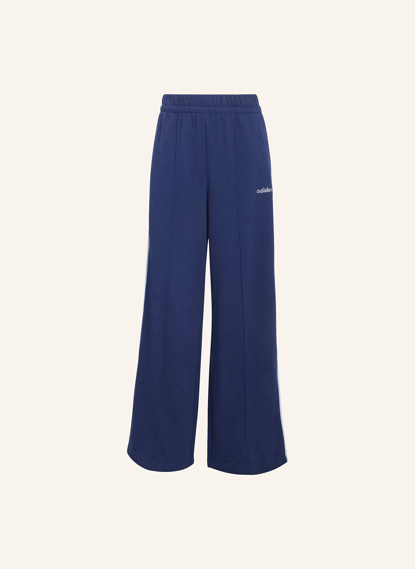 adidas SEASONAL ESSENTIALS COLOURPOP HOSE MIT AUFGESTICKTER GRAFIK: BLAU/ WEISS