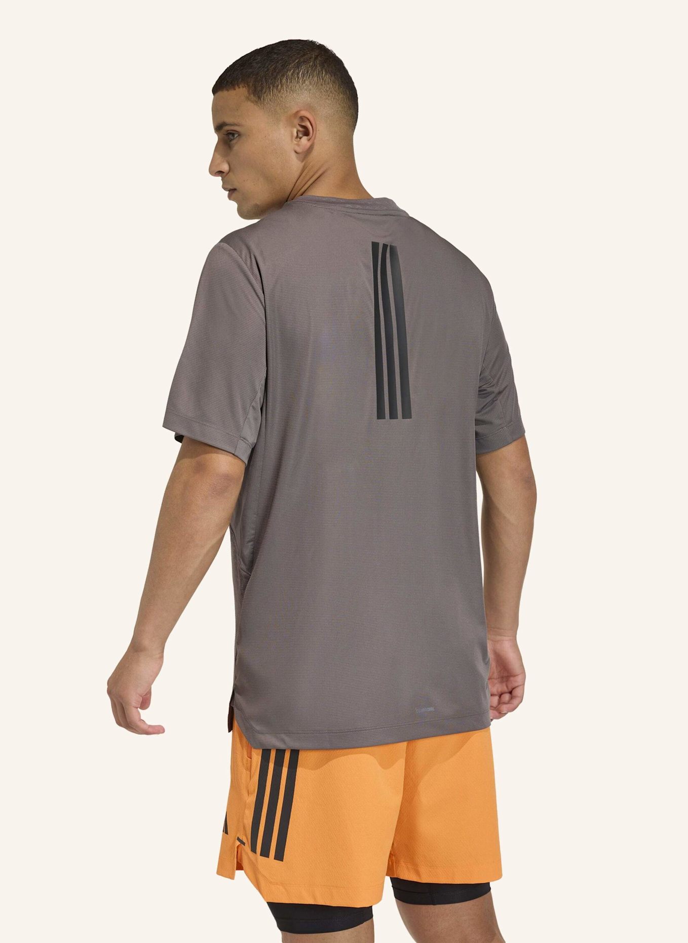 adidas T-Shirt D4T POWER: GRAU