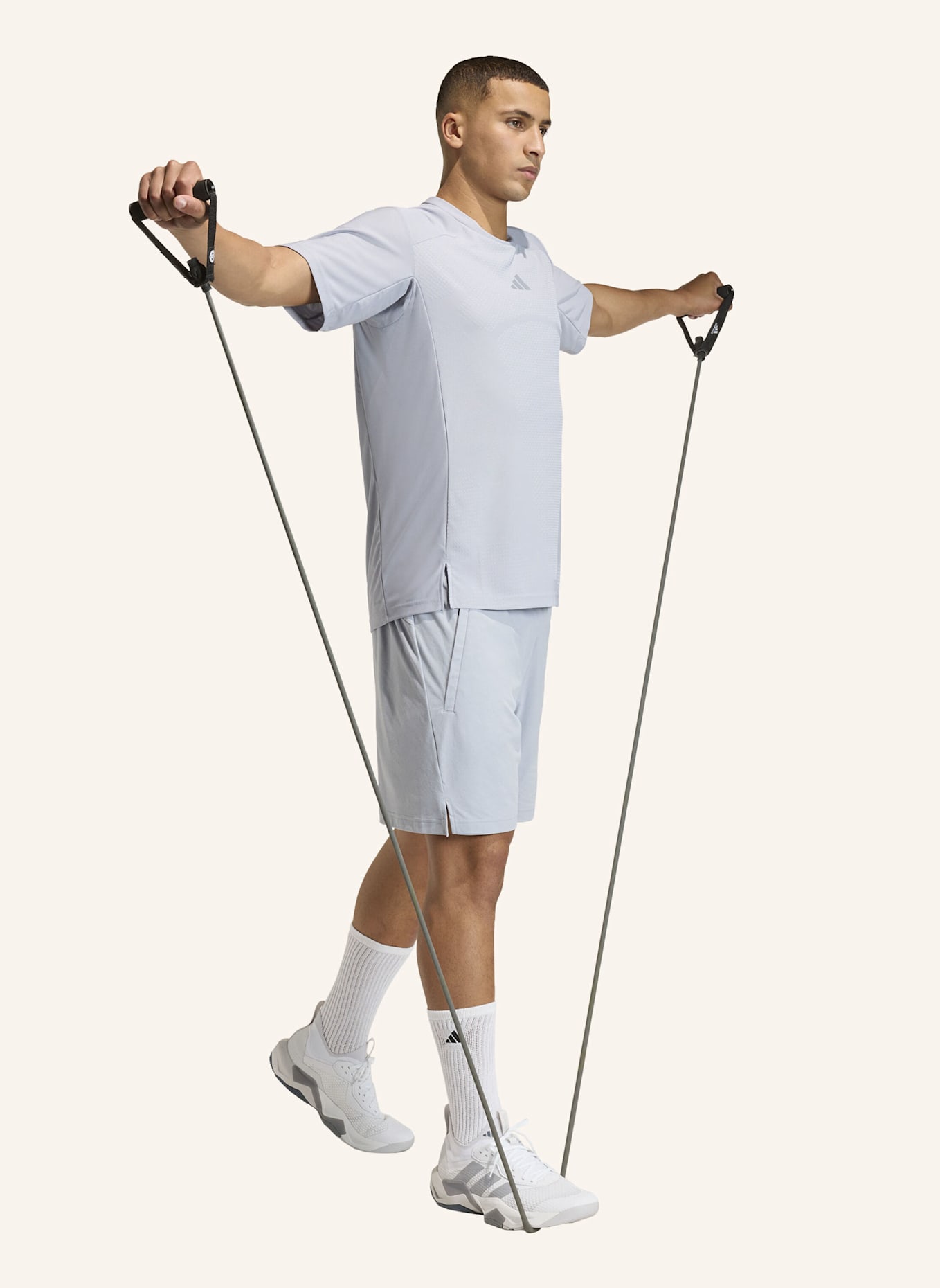 adidas CLIMACOOL 3D SHORTS: GRAU