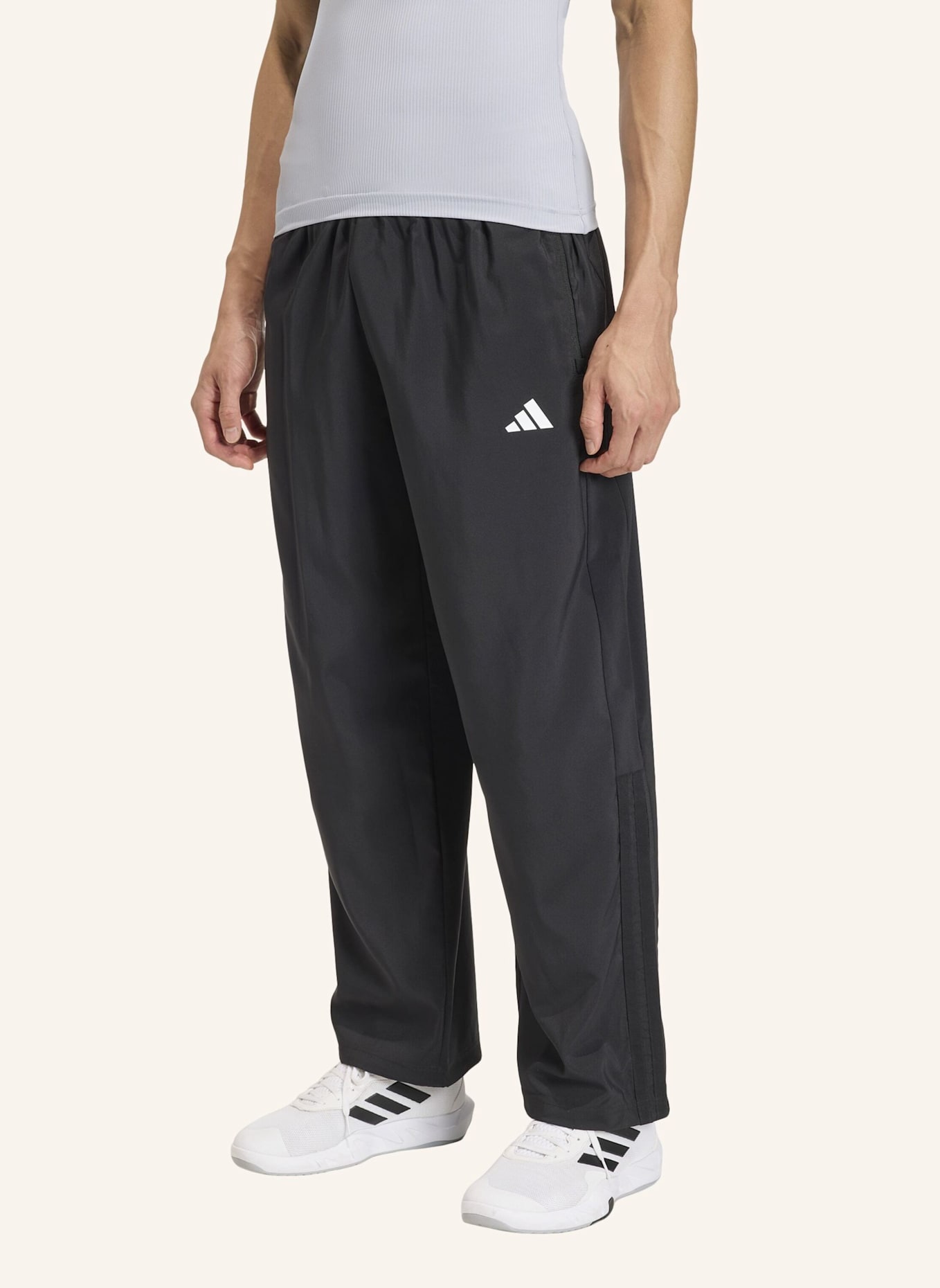 adidas POWER ESSENTIALS WORKOUT HOSE: SCHWARZ