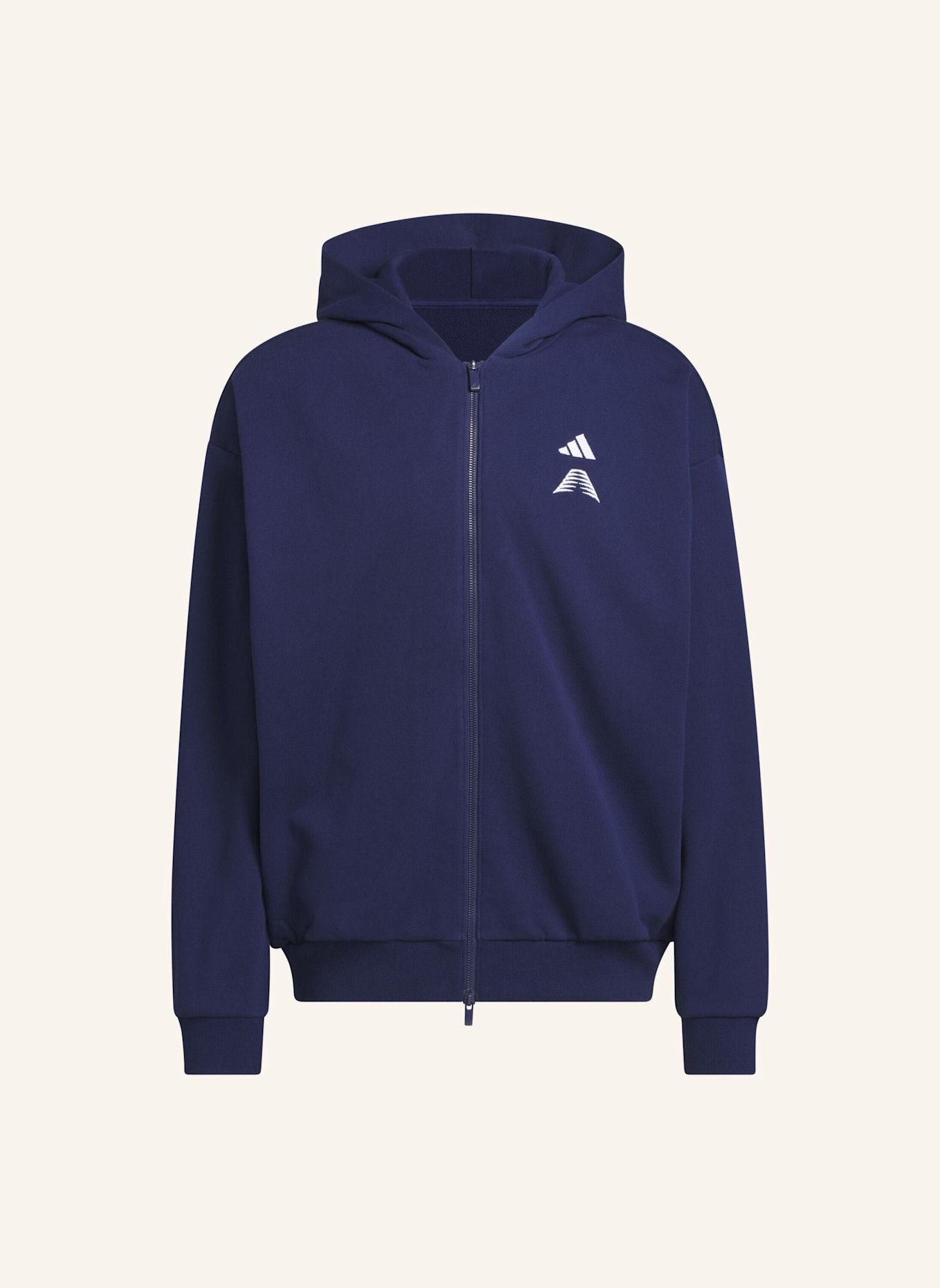 adidas ADIDAS FARM SACCOSH KAPUZENJACKE: BLAU