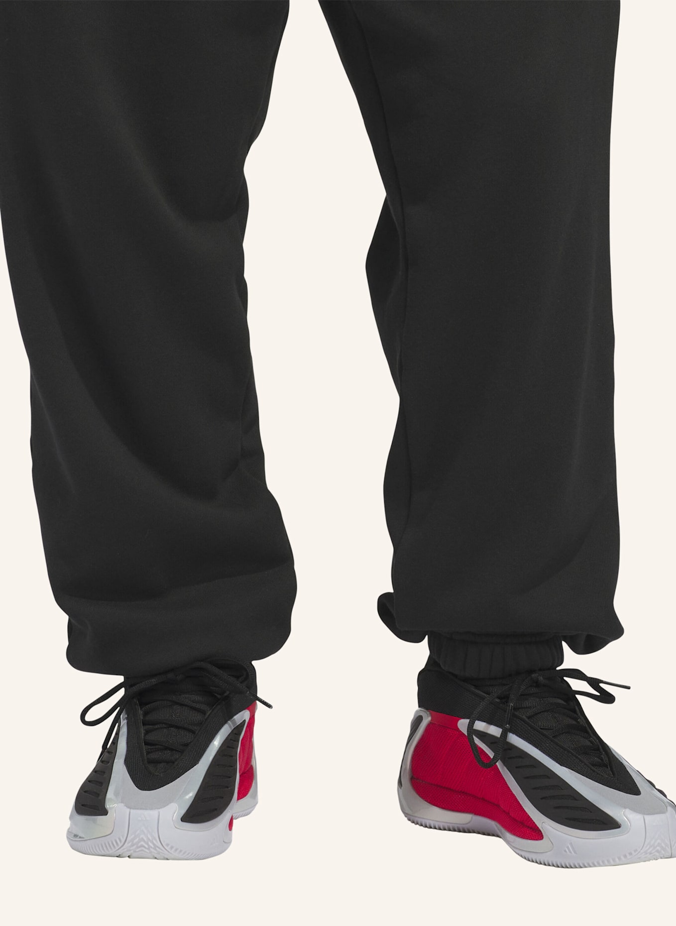 adidas ANTHONY EDWARDS FOUNDATION JOGGINGHOSE: SCHWARZ