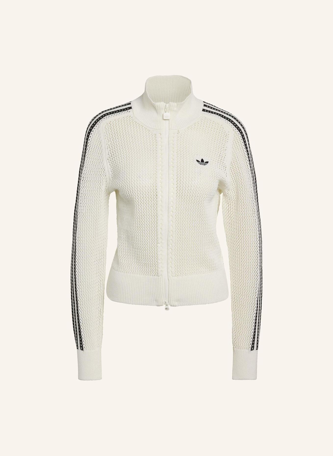 adidas Originals KNITTED CROCHET FIREBIRD ORIGINALS JACKE: WEISS