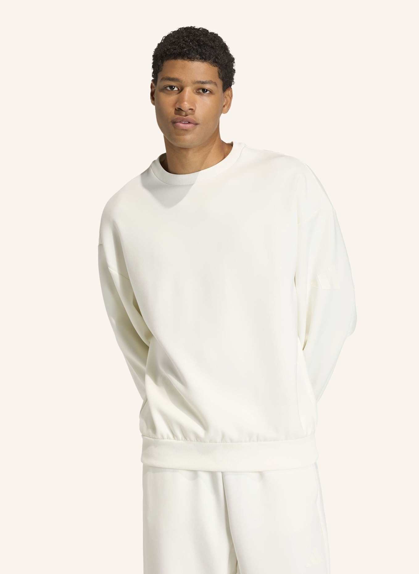 adidas SOFT LUX SWEATSHIRT: WEISS