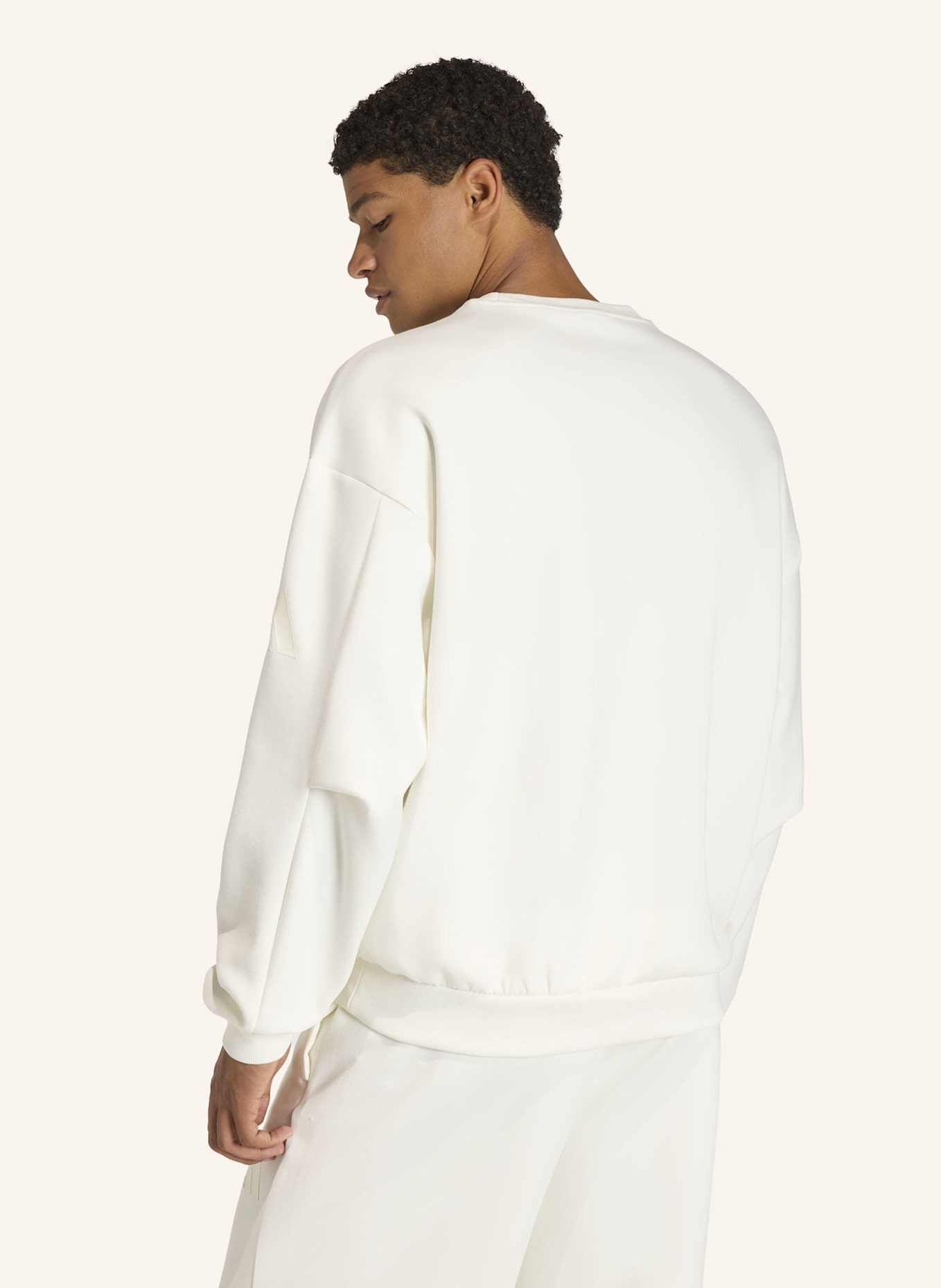 adidas SOFT LUX SWEATSHIRT: WEISS