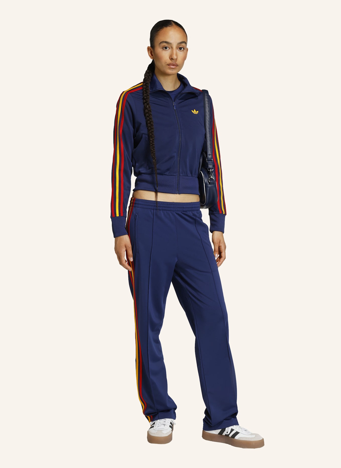 adidas Originals Trainingsjacke FIREBIRD CLASSIC: BLAU/ ROT/ GELB