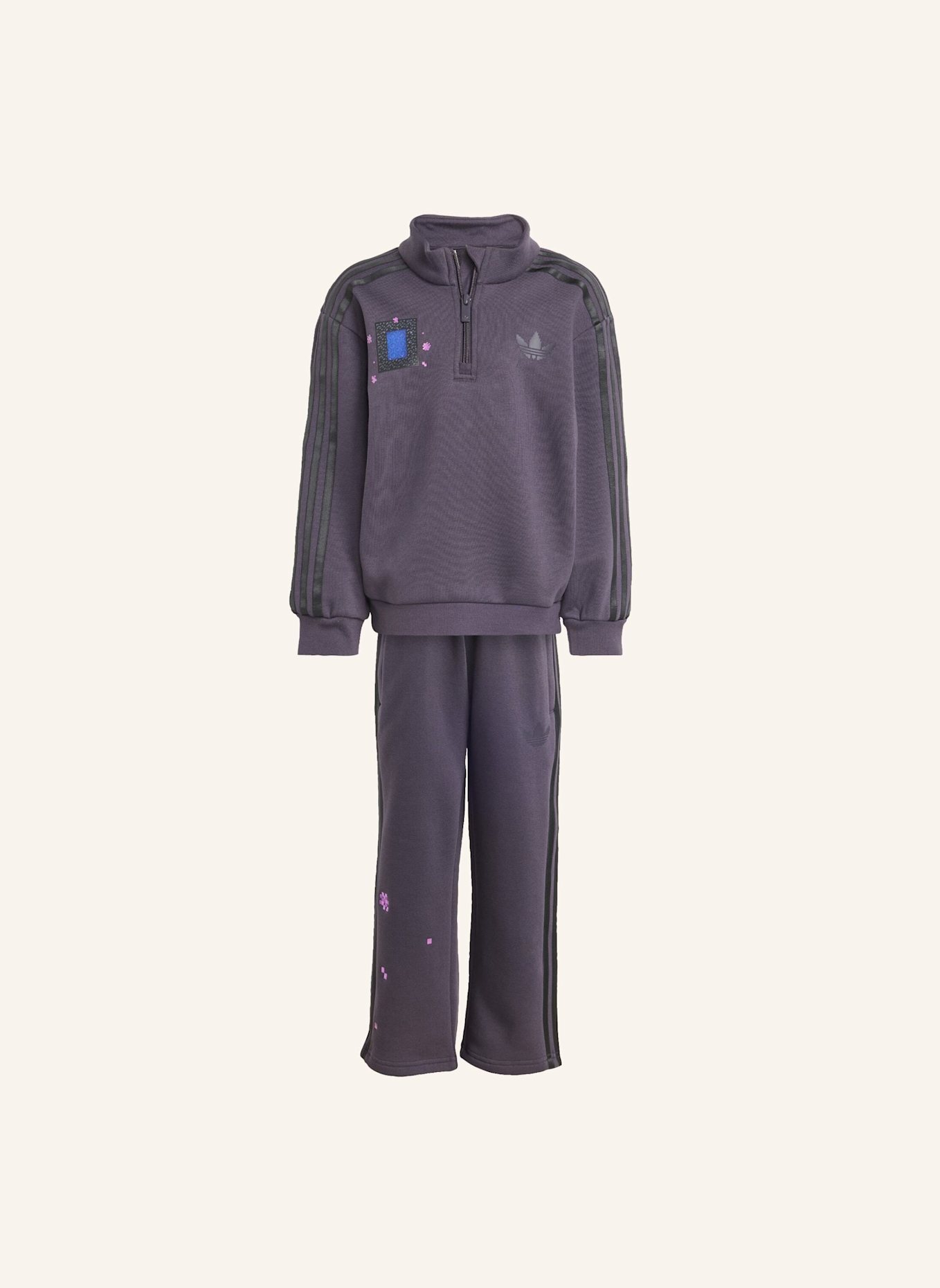 adidas Originals ADIDAS MINECRAFT LOOSE CREW SET: SCHWARZ