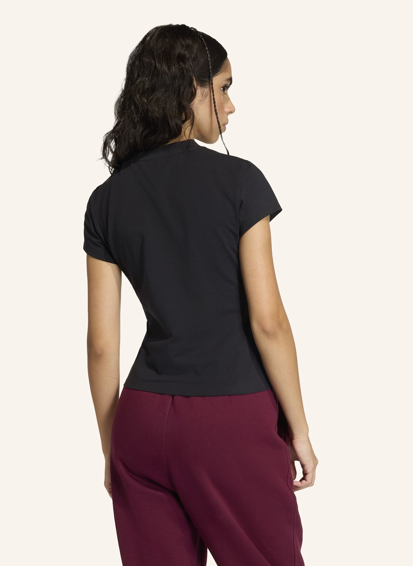 adidas Originals T-Shirt ESSENTIALS: SCHWARZ