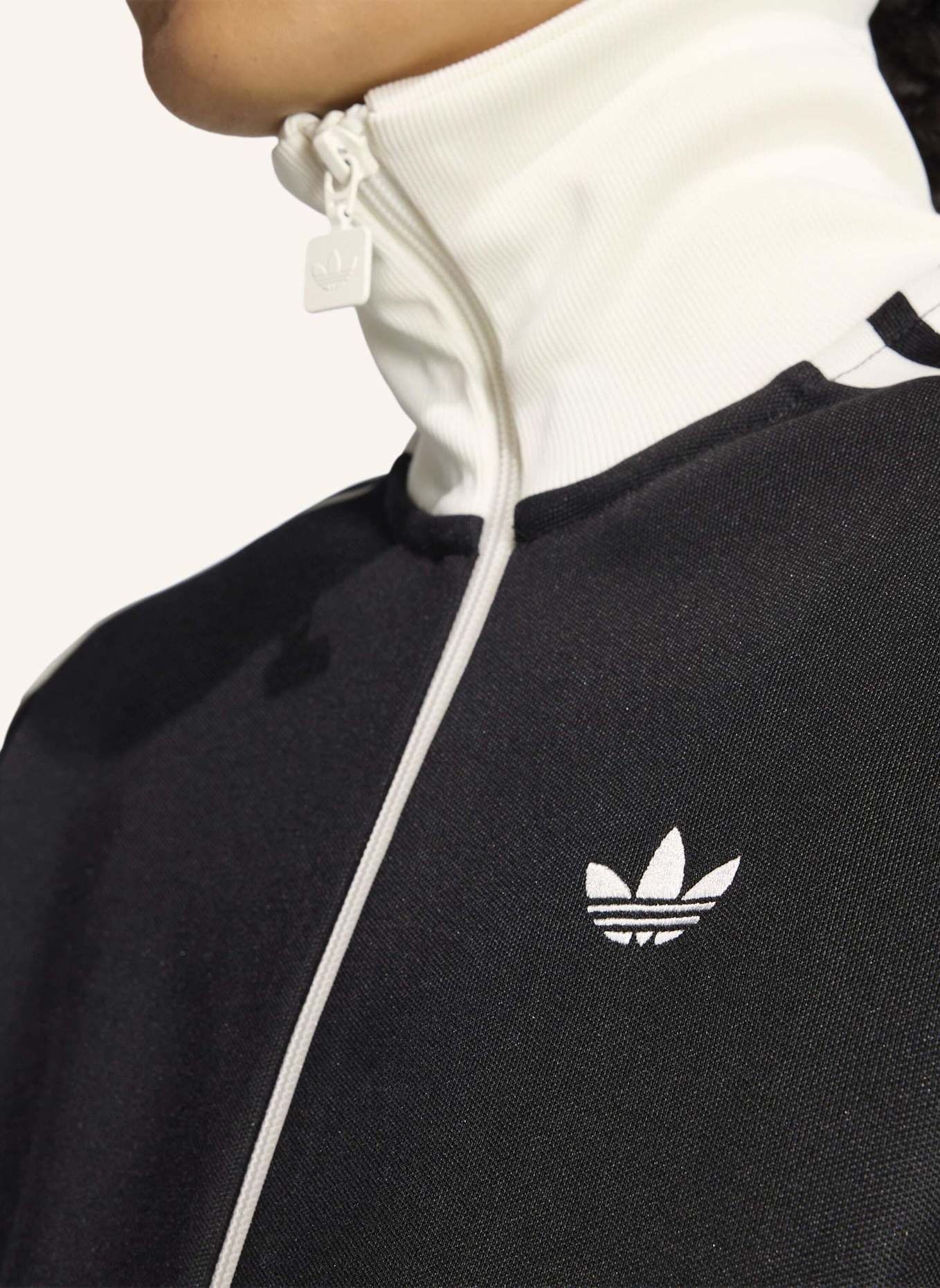 adidas Originals Trainingsjacke CLASSIC TRACK TOP: SCHWARZ/ WEISS