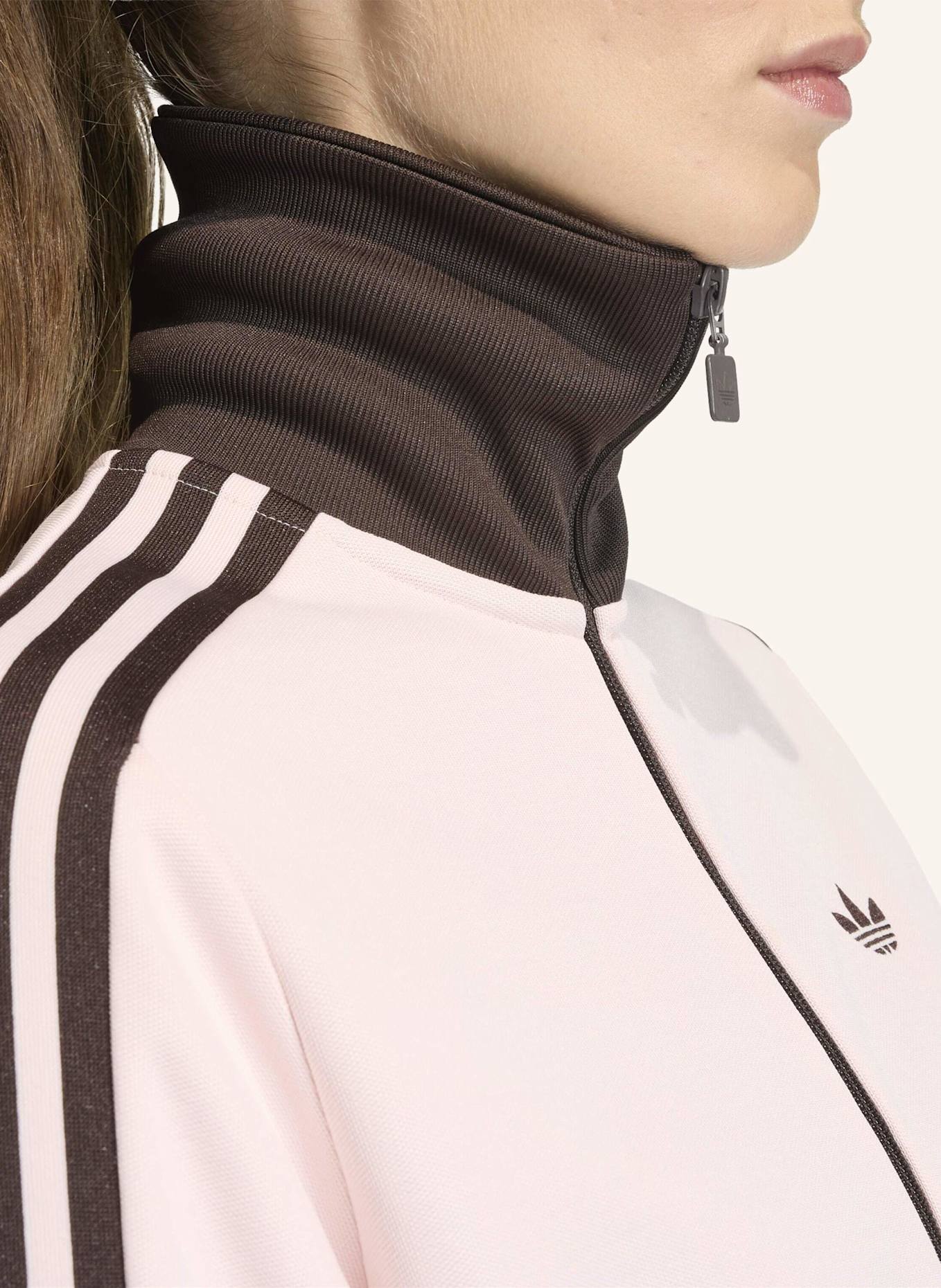 adidas Originals Trainingsjacke CLASSIC TRACK TOP: ROSA/ BRAUN
