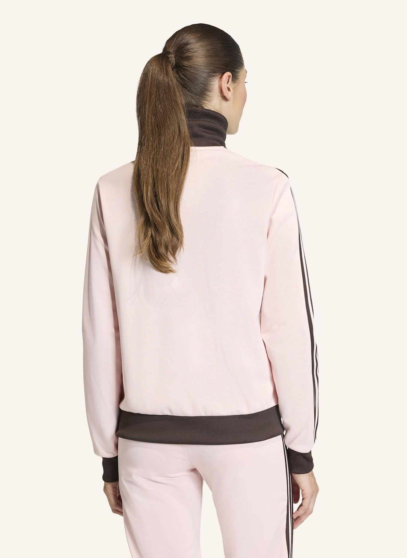 adidas Originals Trainingsjacke CLASSIC TRACK TOP: ROSA/ BRAUN