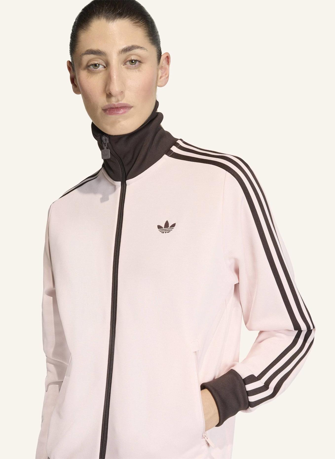 adidas Originals Trainingsjacke CLASSIC TRACK TOP: ROSA/ BRAUN