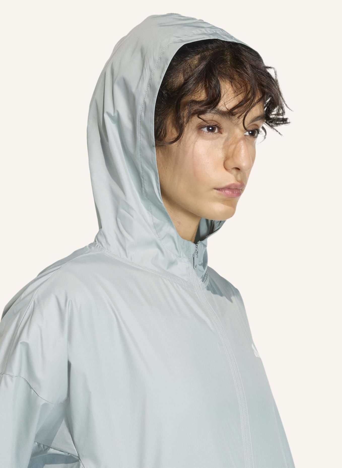 adidas HYPERGLAM 3-STREIFEN WINDBREAKER: GRÜN