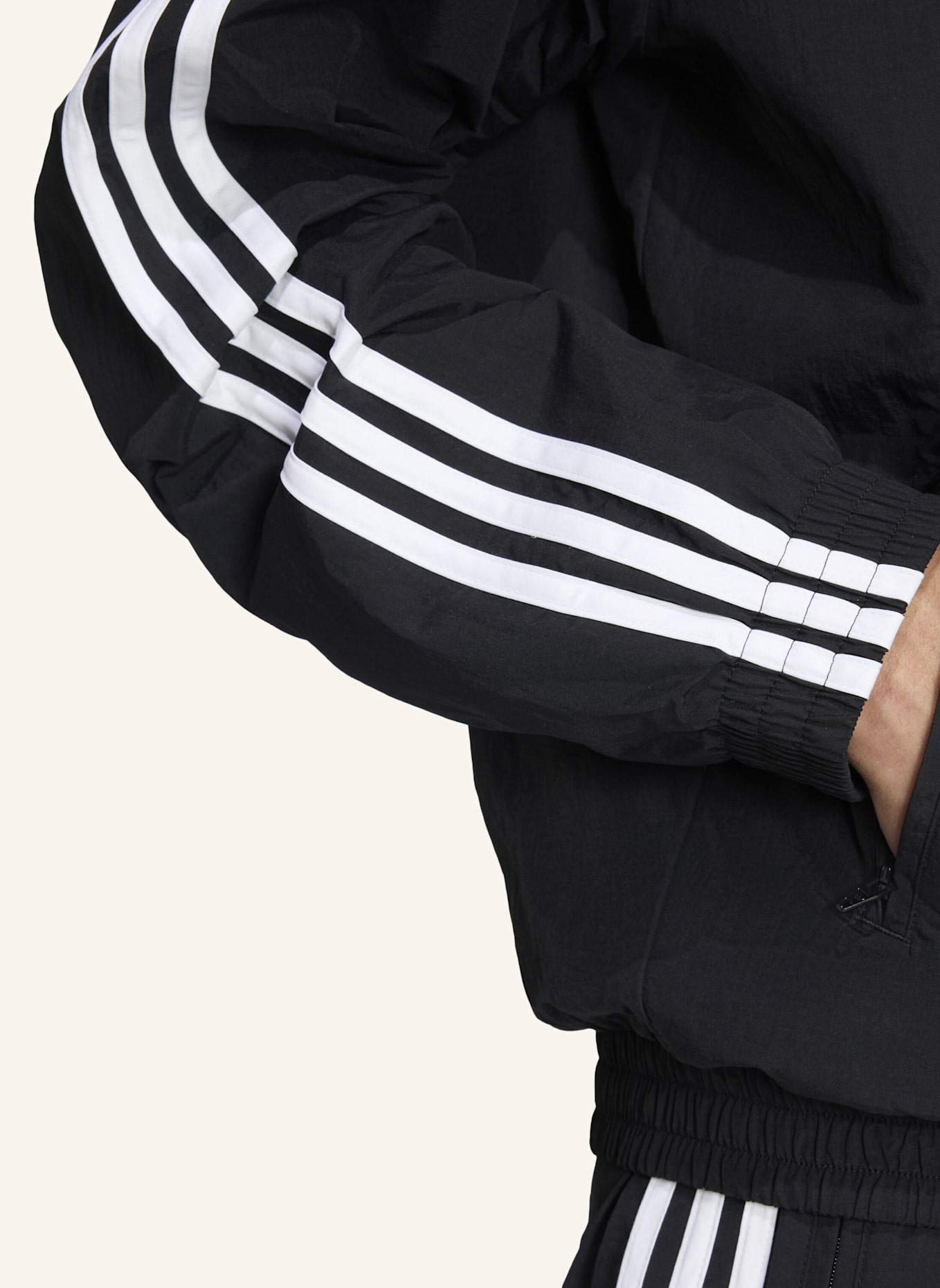 adidas Originals FIREBIRD WOVEN TRACK TOP: SCHWARZ