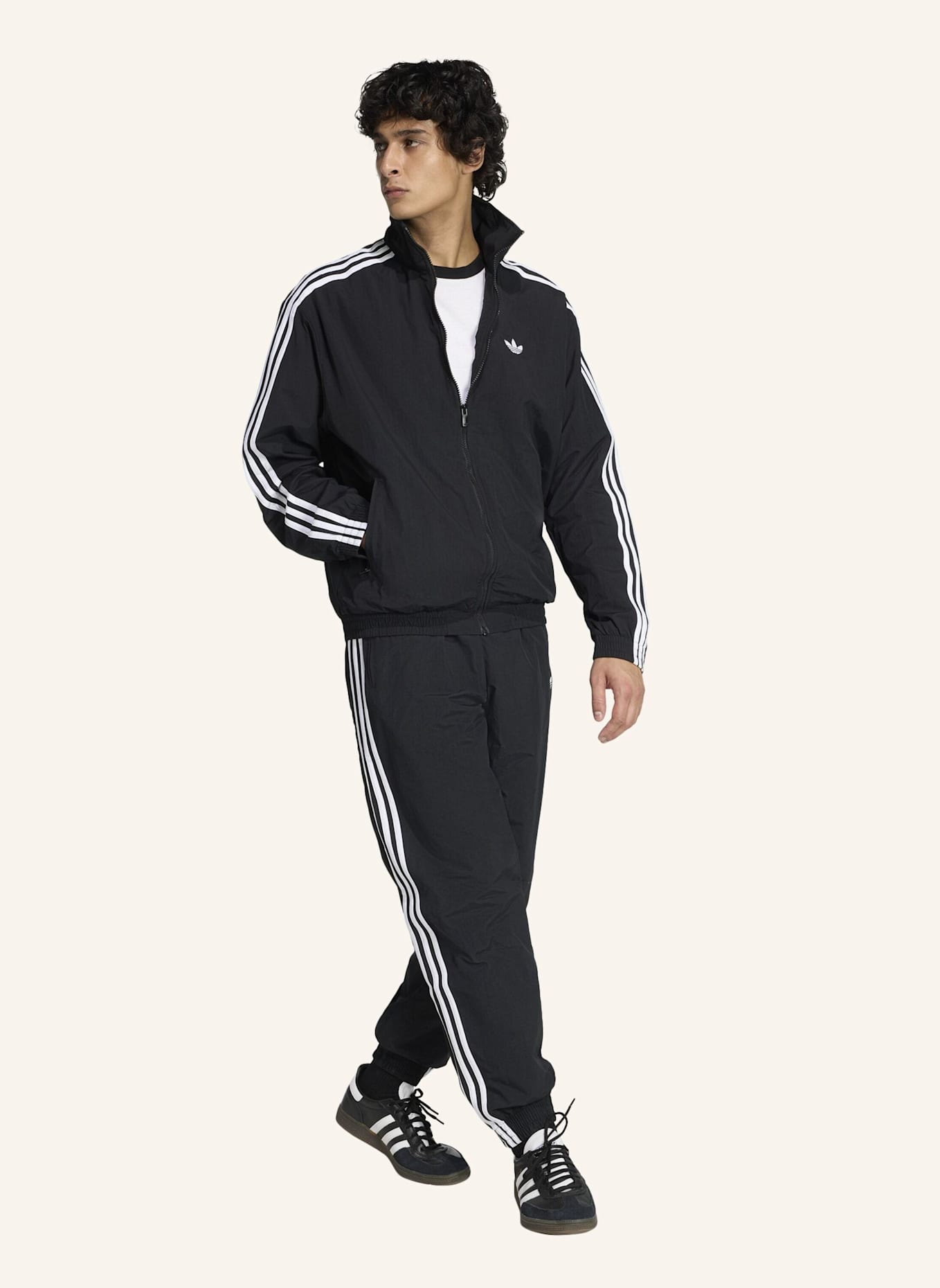 adidas Originals FIREBIRD WOVEN TRACK TOP: SCHWARZ