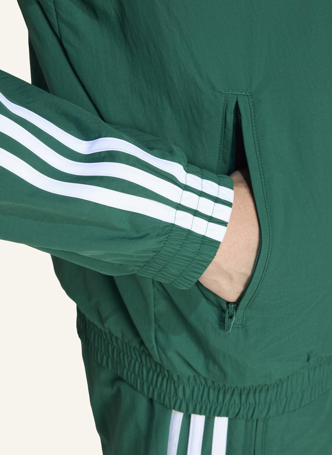 adidas Originals FIREBIRD WOVEN TRACK TOP: GRÜN