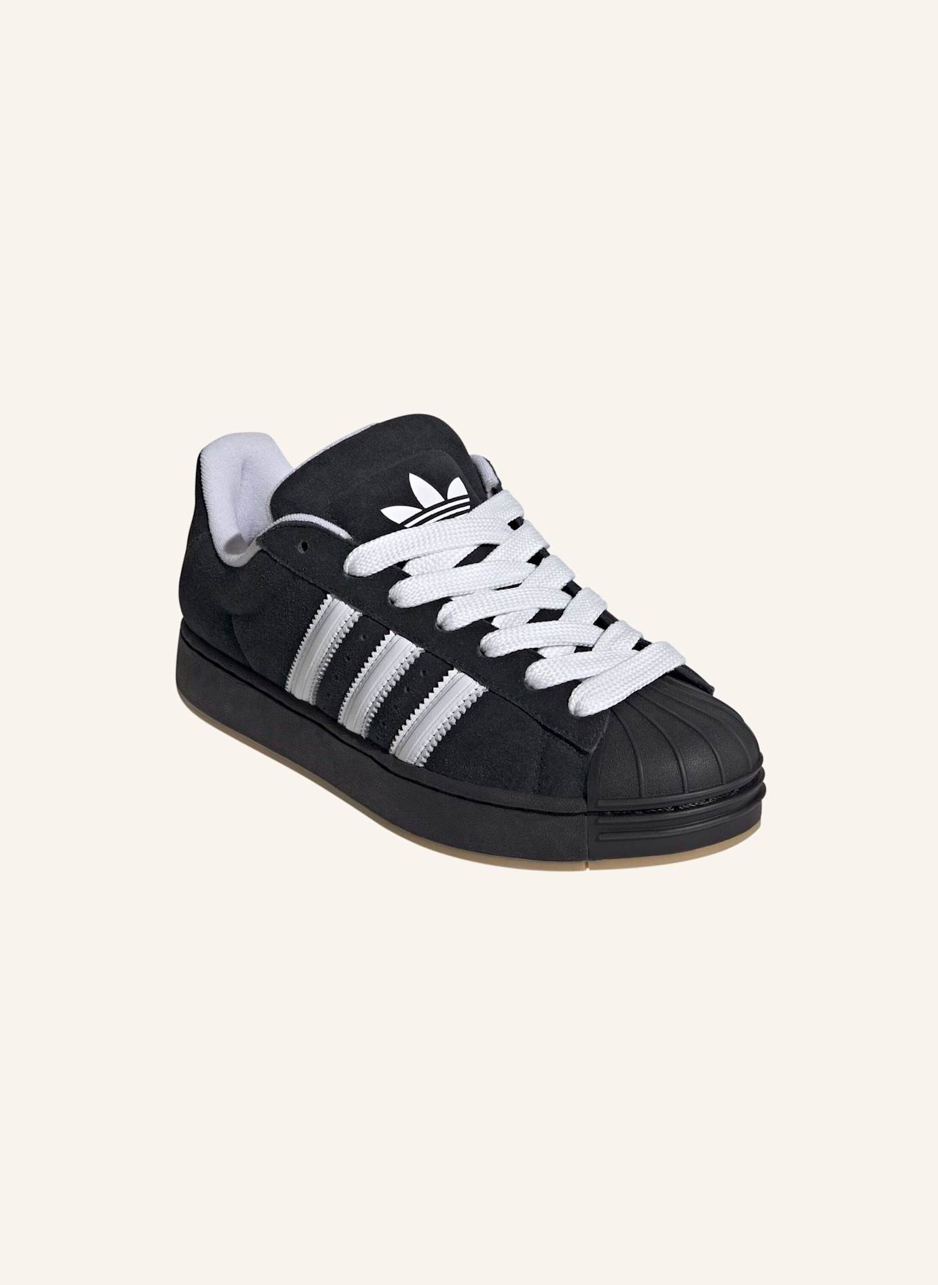 adidas Originals Sneaker SUPERSTAR ST: SCHWARZ/ WEISS/ BEIGE