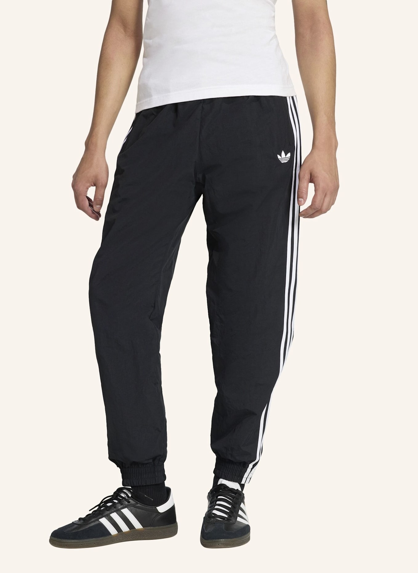 adidas Originals FIREBIRD WOVEN TRAININGSHOSE: SCHWARZ