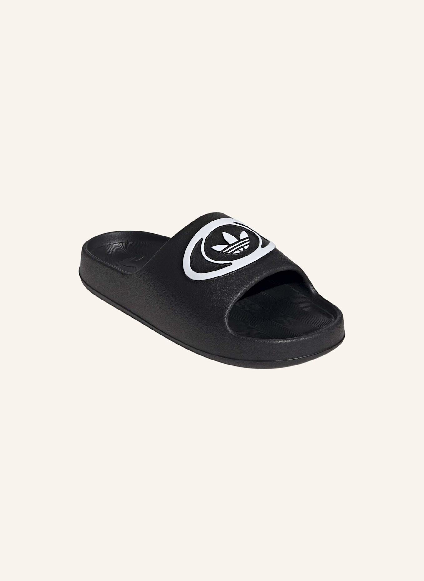 adidas Originals ADILETTE 00S BADESCHLAPPEN: SCHWARZ/ WEISS