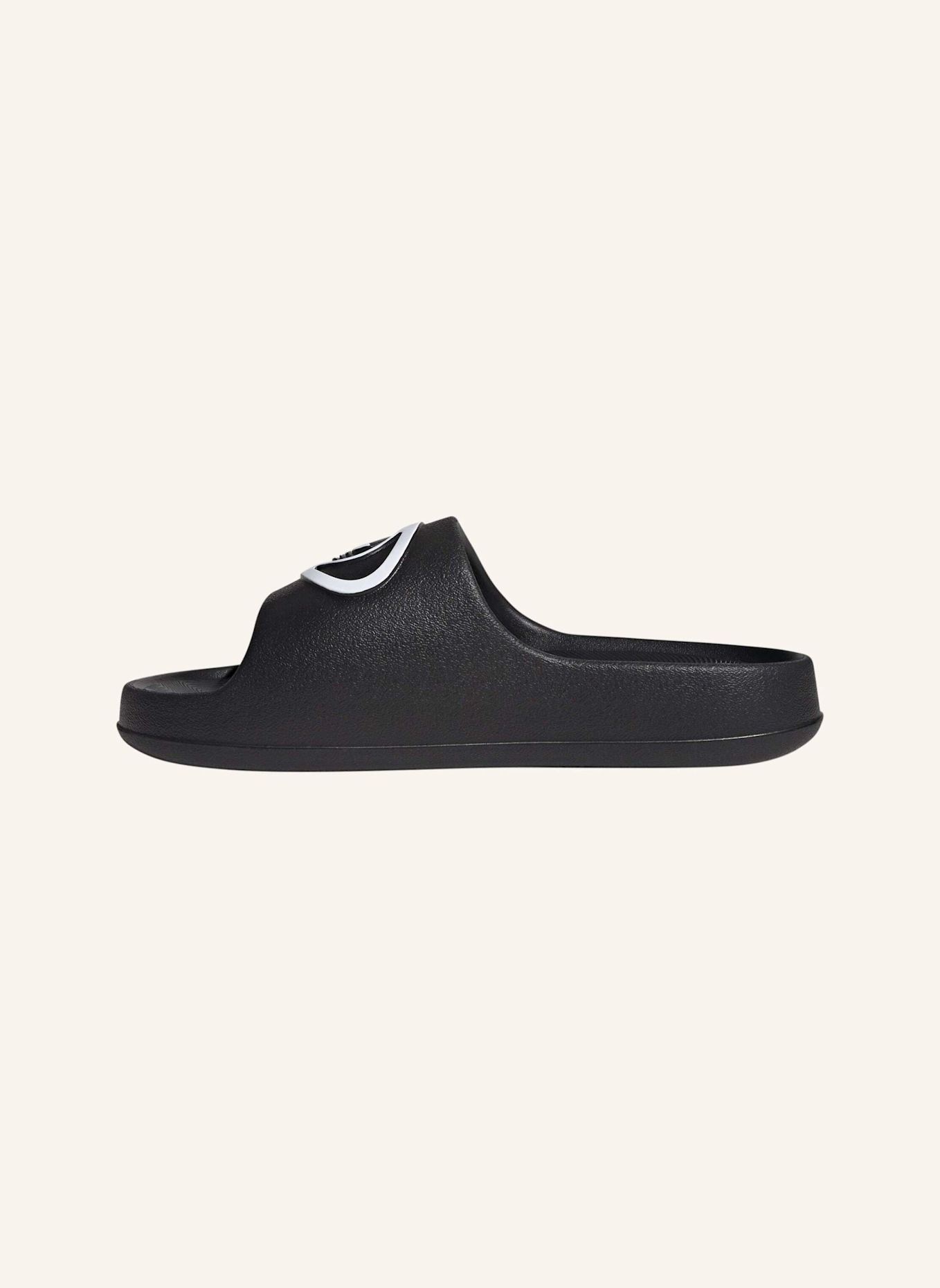 adidas Originals ADILETTE 00S BADESCHLAPPEN: SCHWARZ/ WEISS