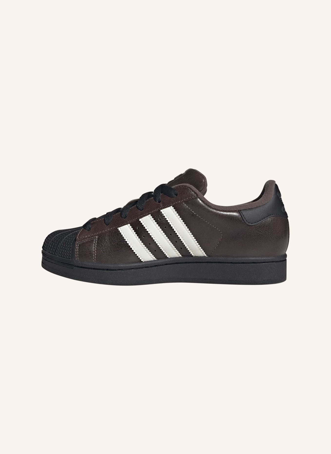 adidas Originals SUPERSTAR II SCHUH: BRAUN/ WEISS/ SCHWARZ