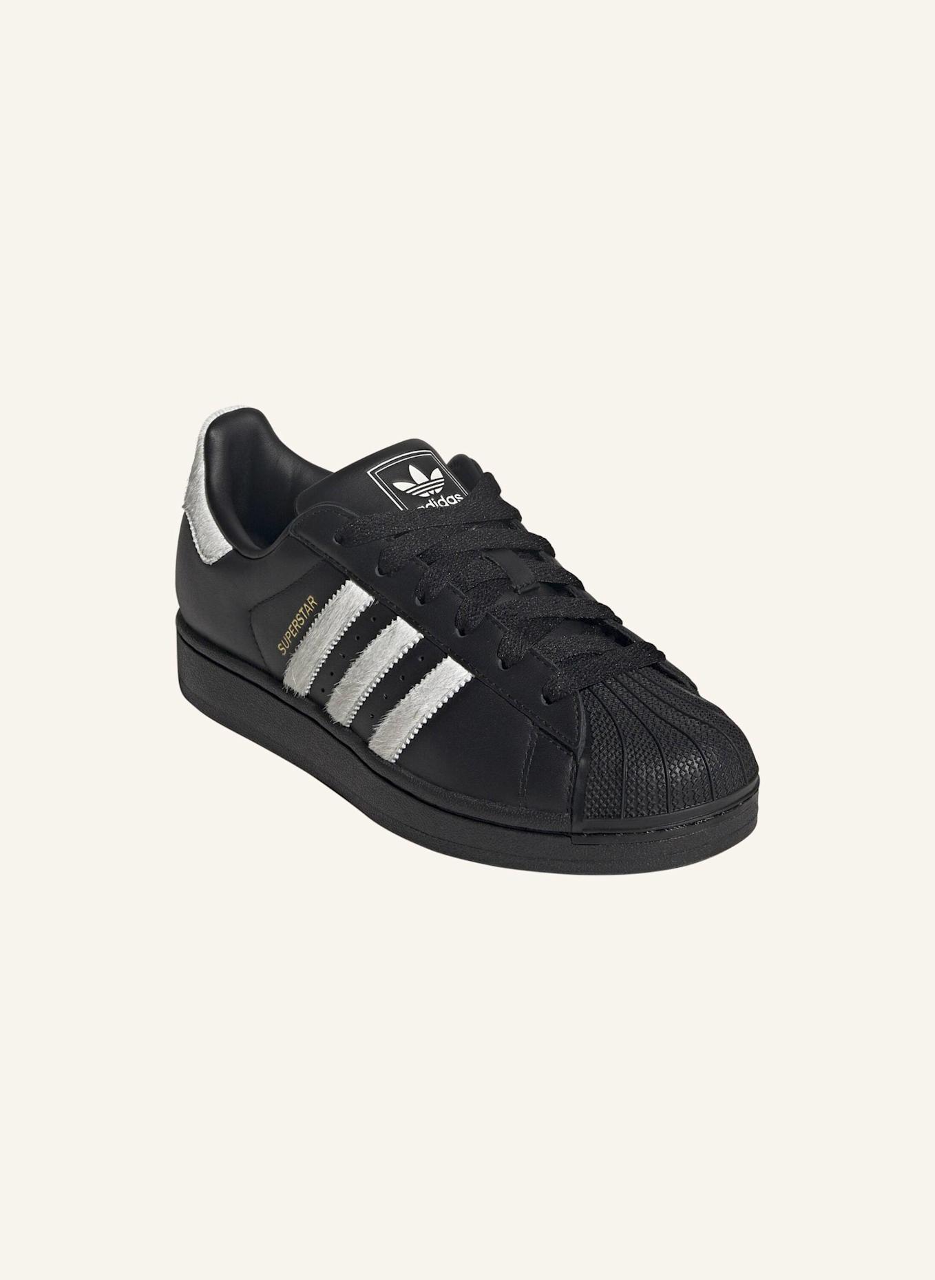 adidas Originals SUPERSTAR II SCHUH: SCHWARZ/ WEISS/ GOLD